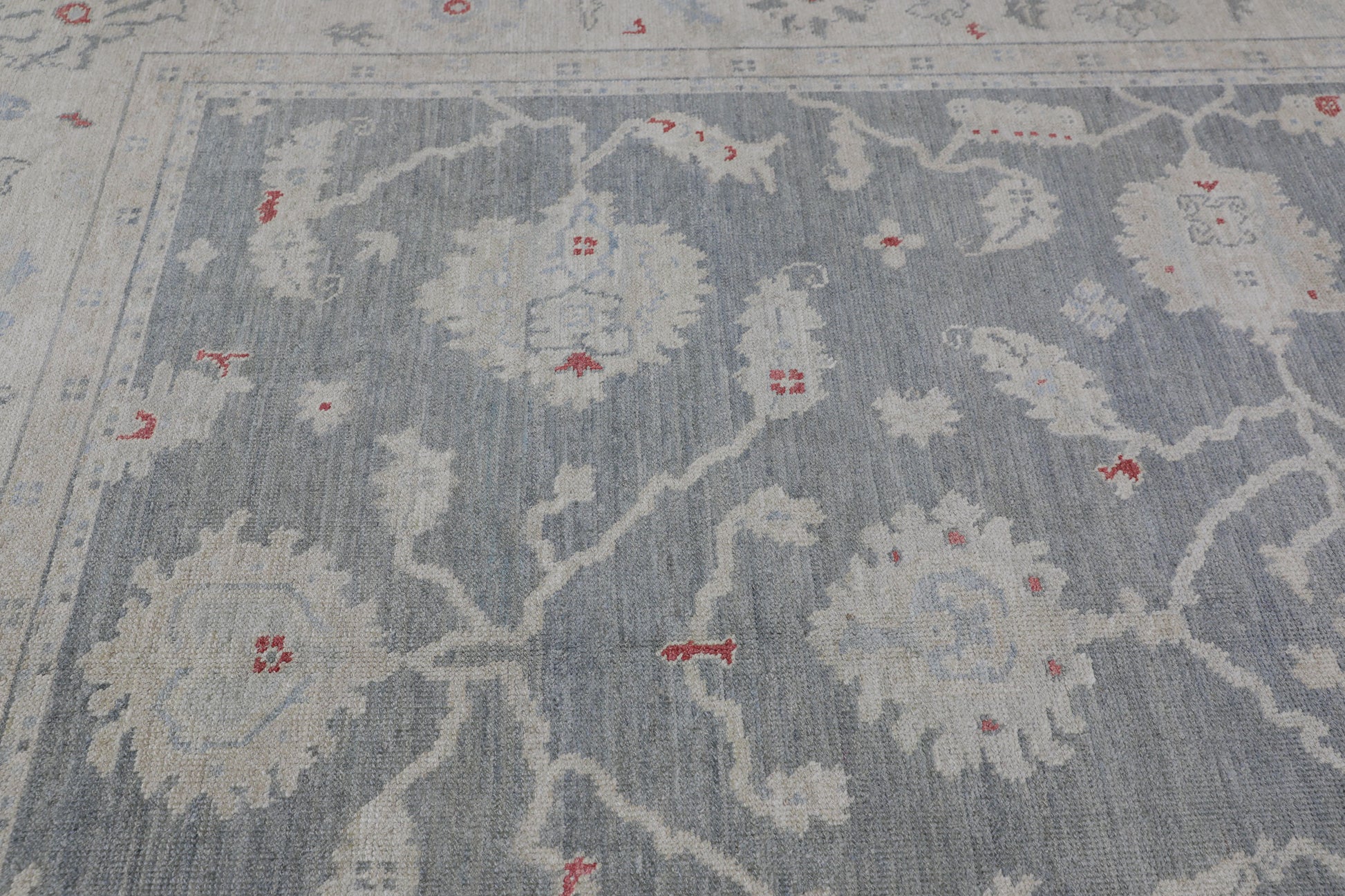 Turkish Oushak Rug 9'3" x 12'10" #2520