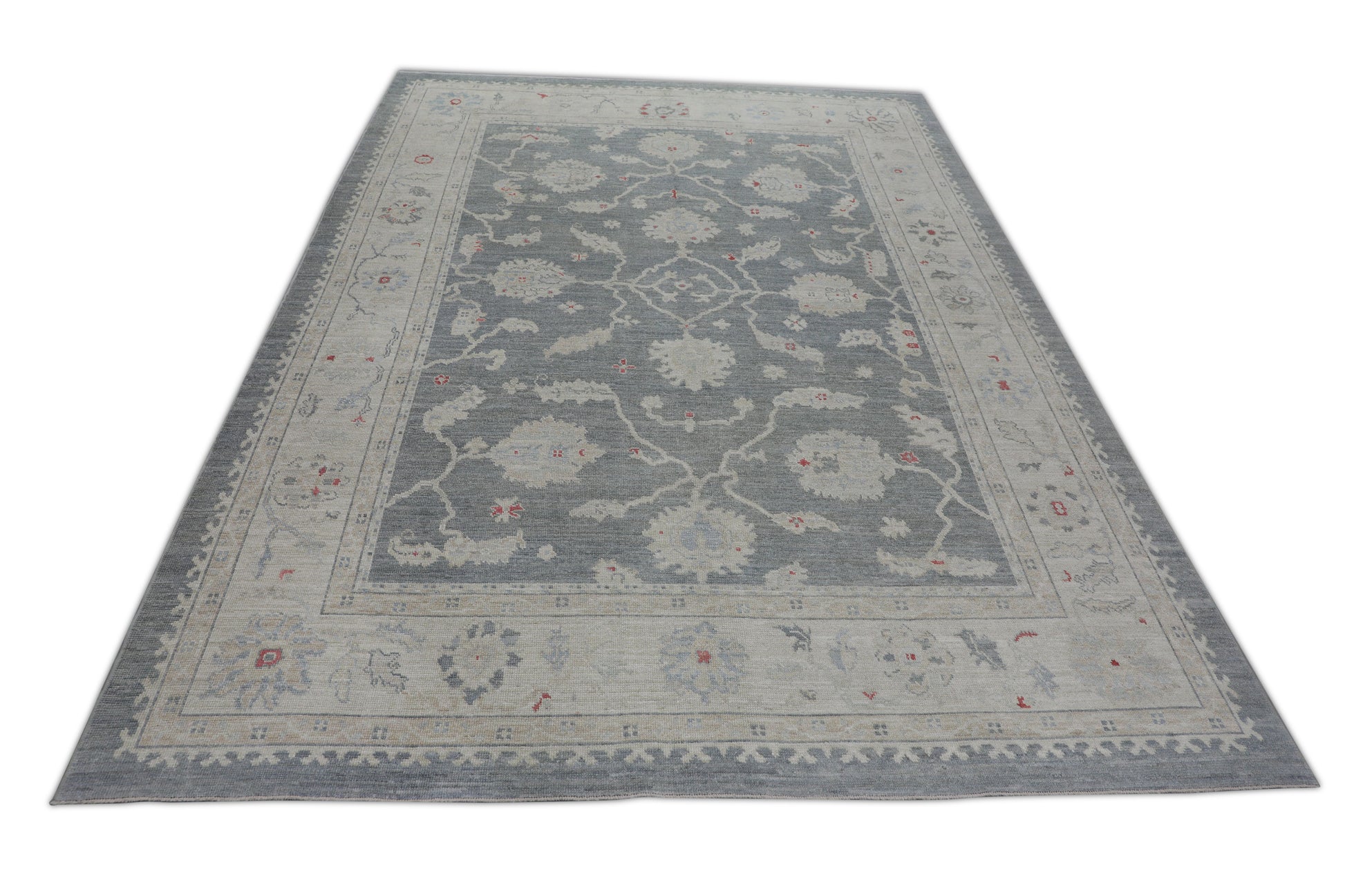 Turkish Oushak Rug 9'3" x 12'10" #2520