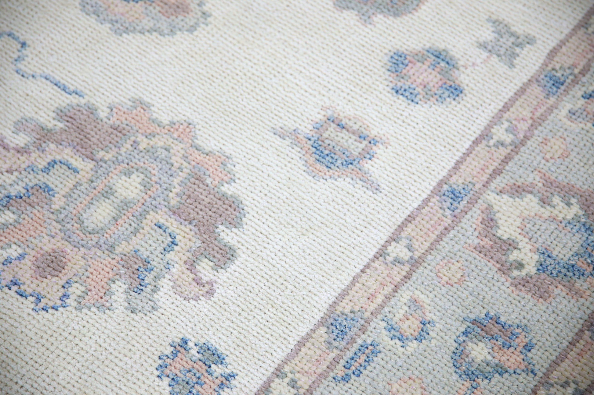 Turkish Oushak Rug 3'2" x 14'2" #5746