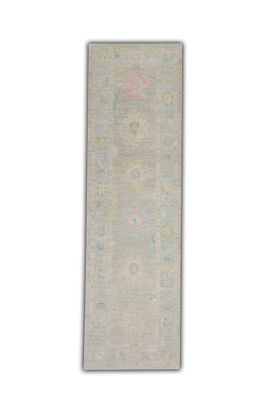 #5014 Turkish Oushak 3'2" x 10'4"