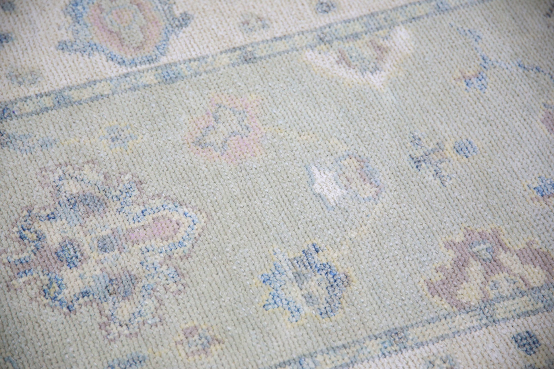 Turkish Oushak Rug 3'2" x 10'4" #5014