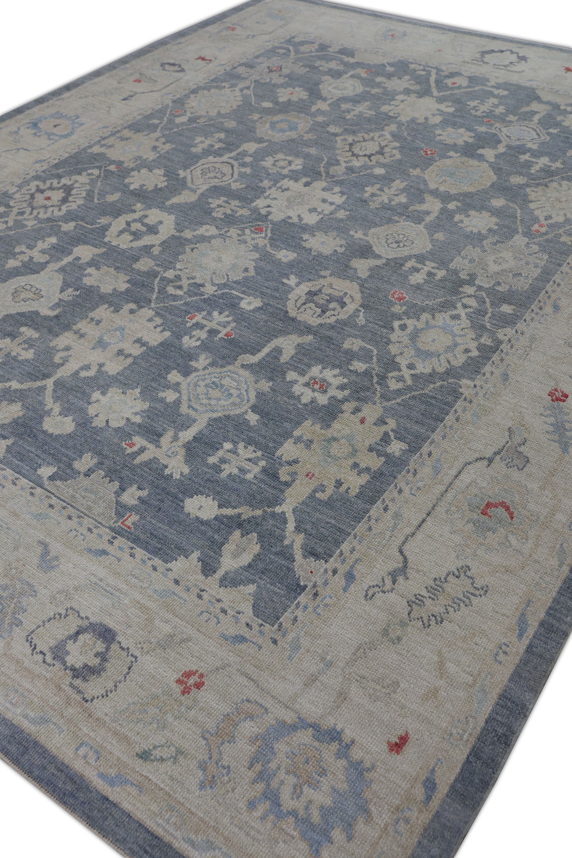 Turkish Oushak Rug 9'3" x 12'2" #2610