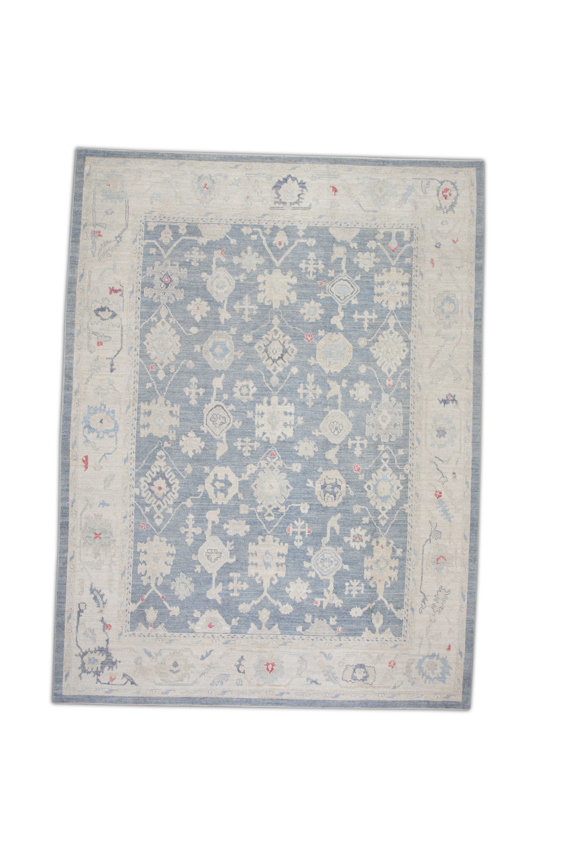 Turkish Oushak Rug 9'3" x 12'2" #2610