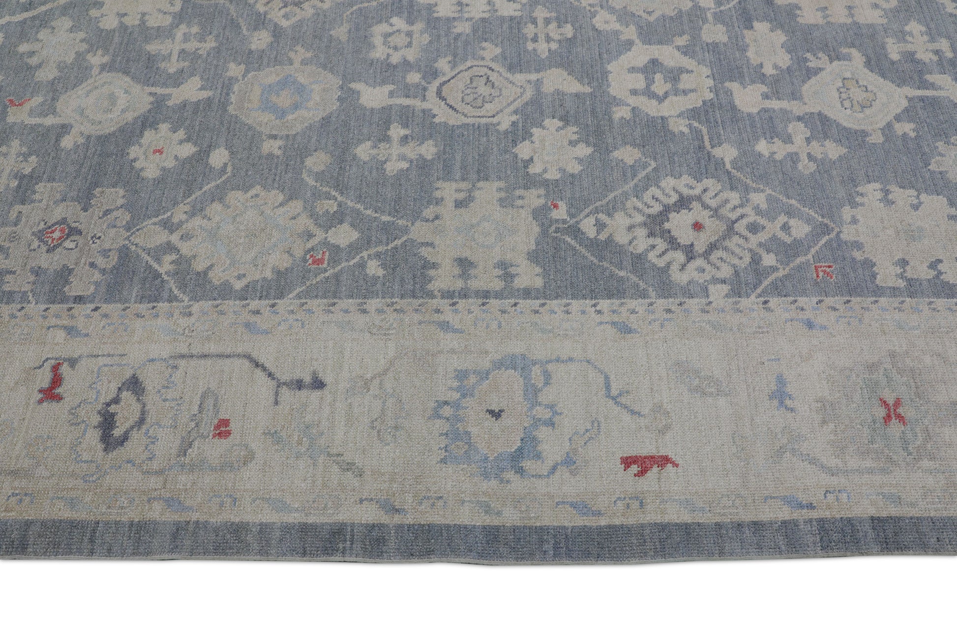 Turkish Oushak Rug 9'3" x 12'2" #2610