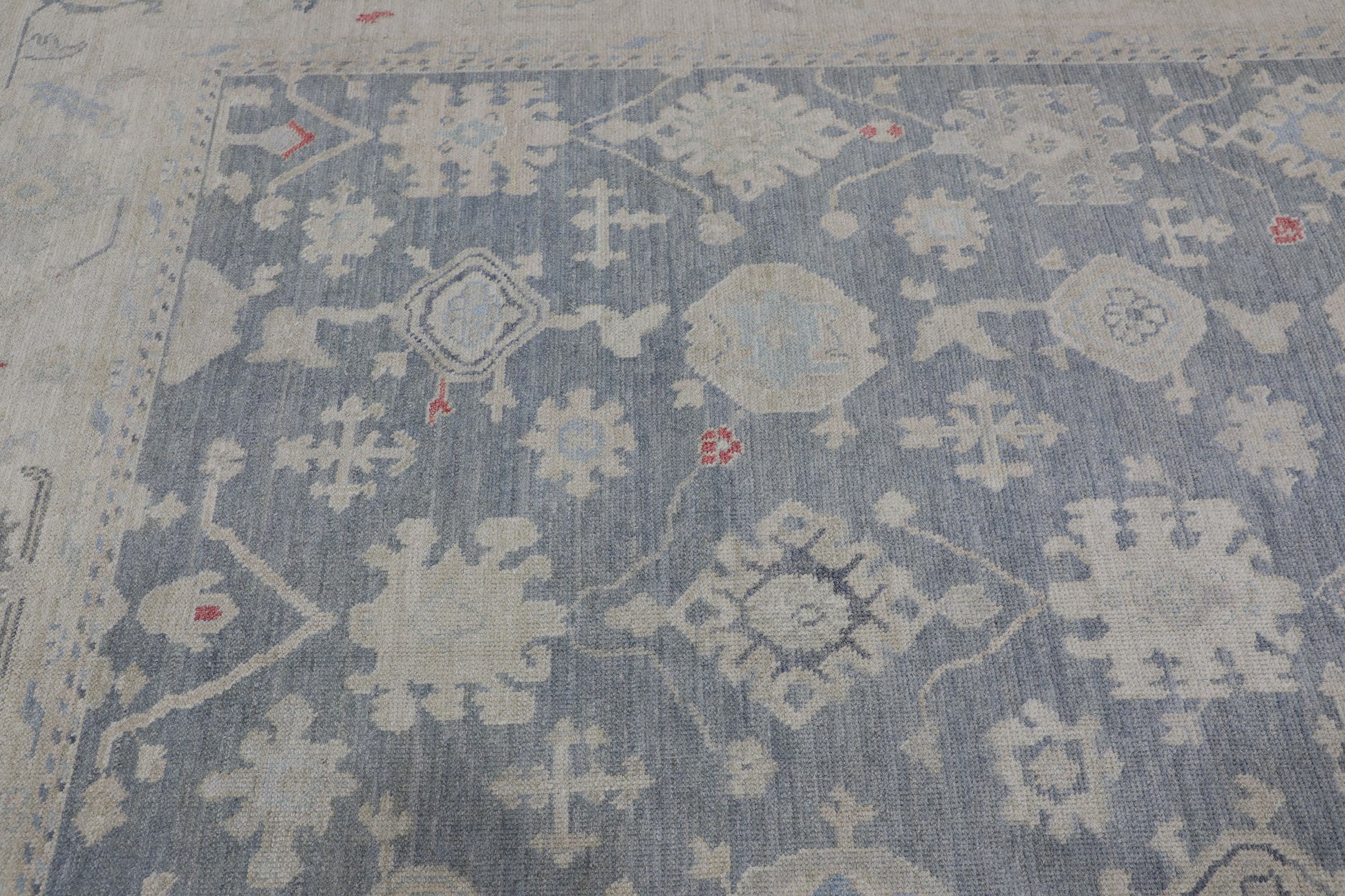 Turkish Oushak Rug 9'3" x 12'2" #2610