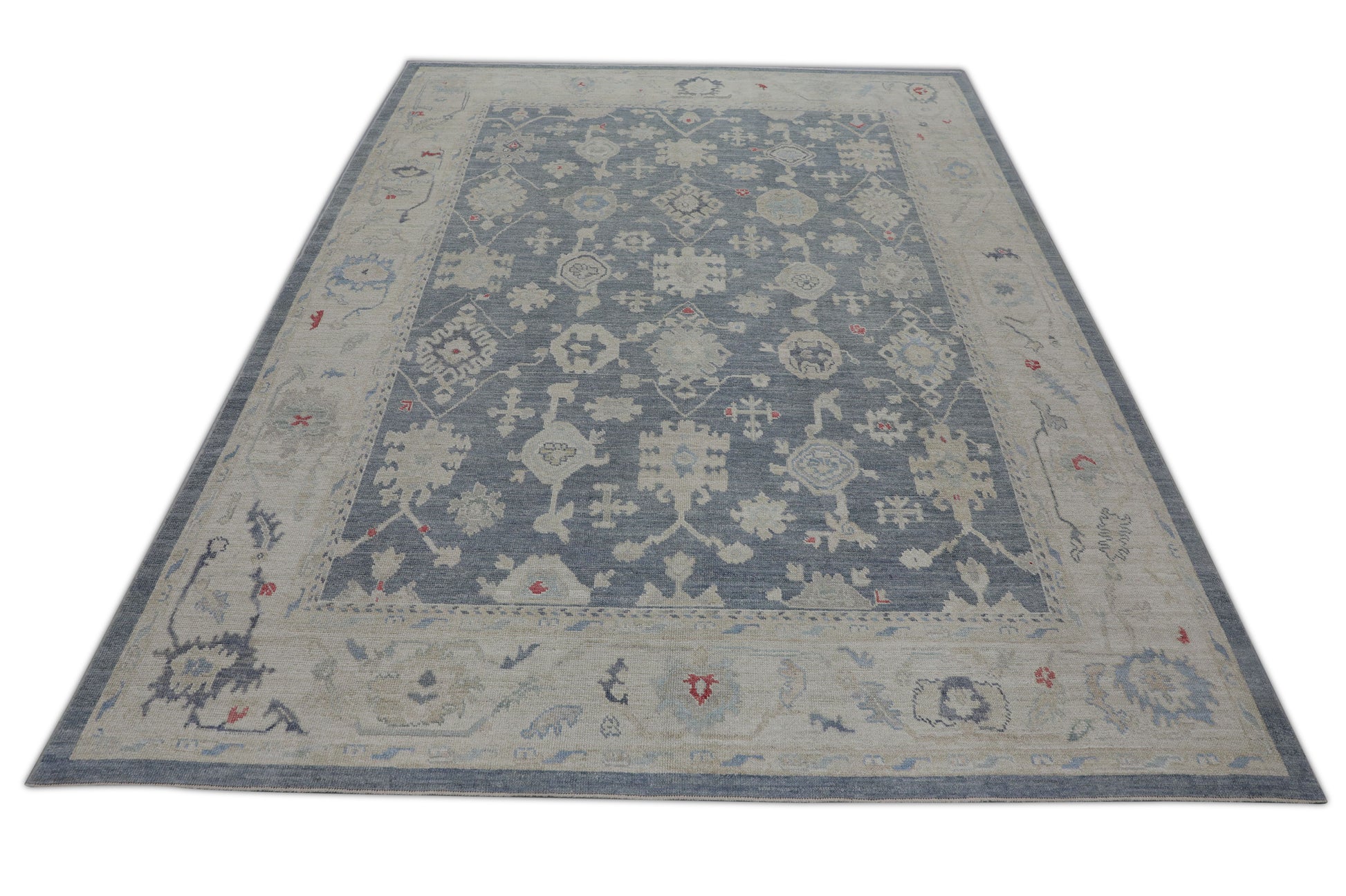 Turkish Oushak Rug 9'3" x 12'2" #2610