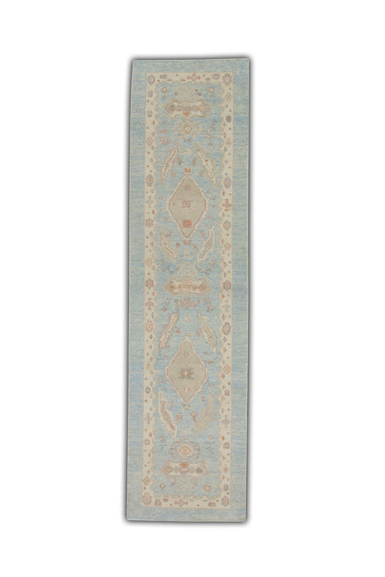 #5926 Turkish Oushak 3' x 11'8"