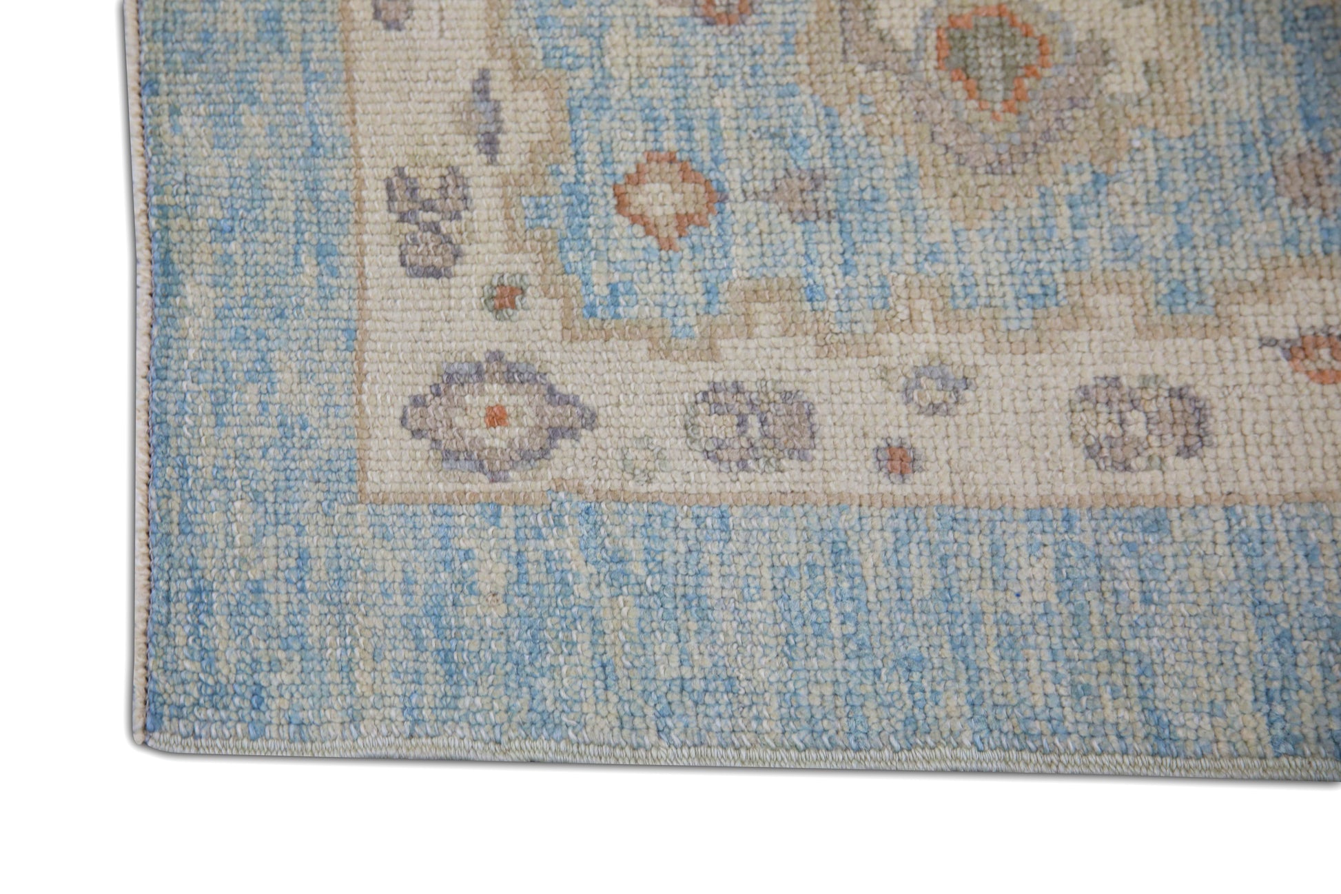 Turkish Oushak Rug 3' x 11'8" #5926