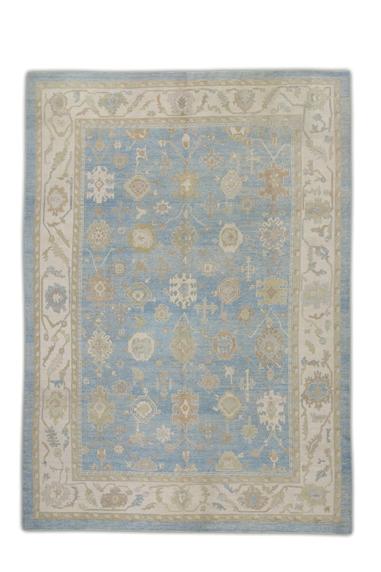 #6580 Turkish Oushak 10'7" x 14'8"