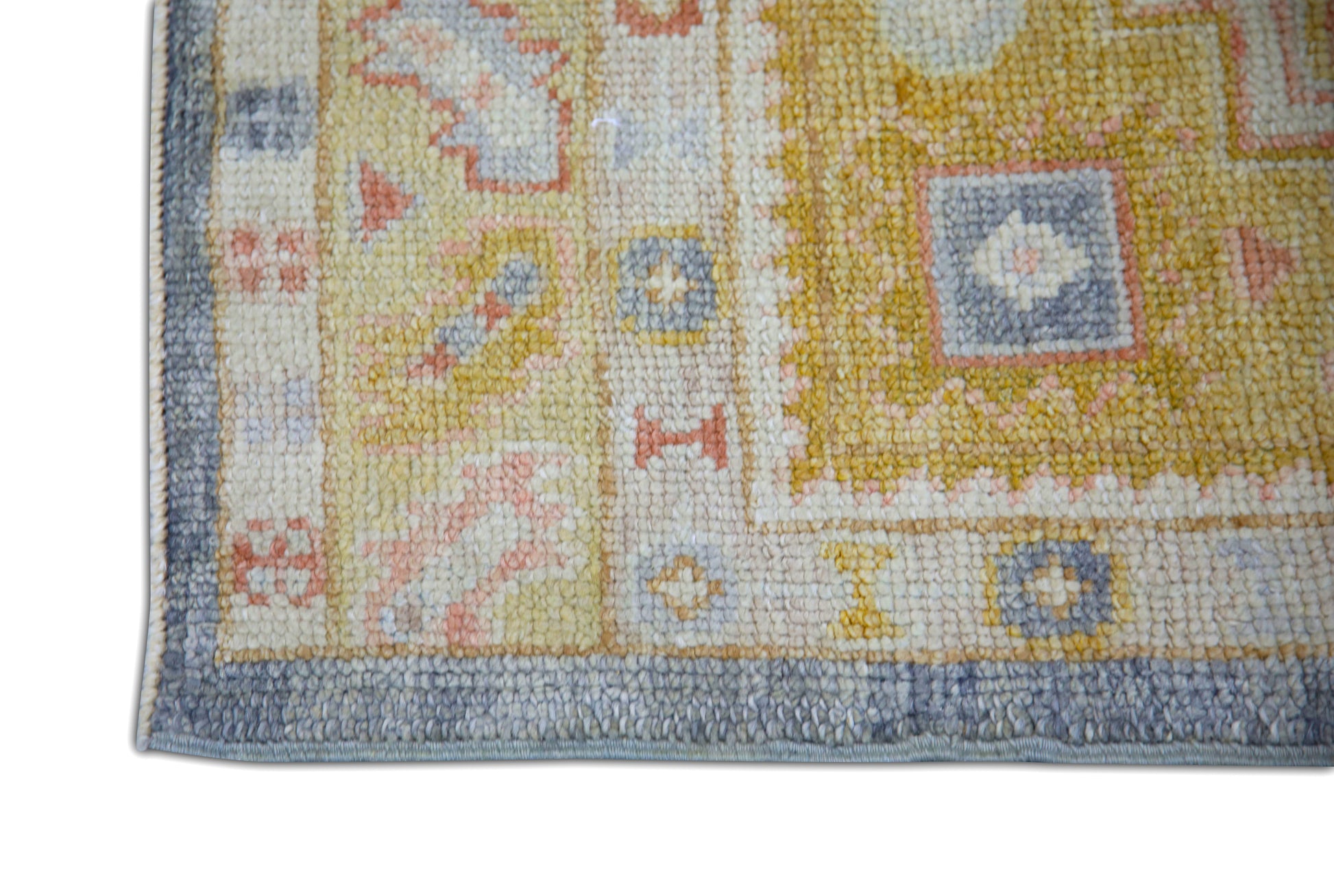 Turkish Oushak Rug 3' x 11'11" #5984