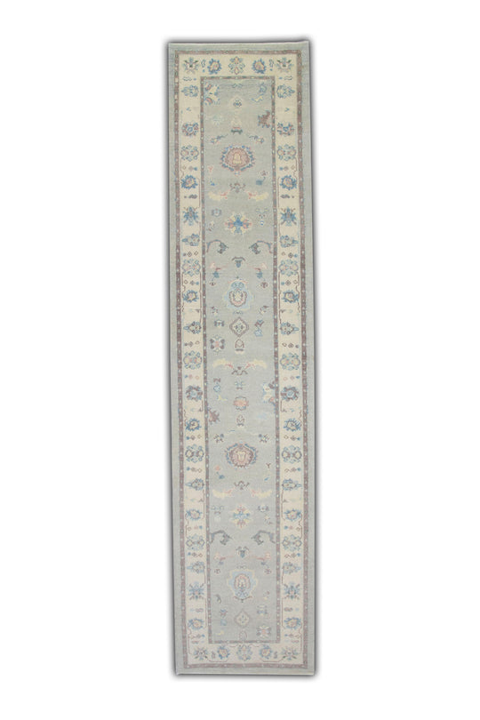 #5594 Turkish Oushak 3'1" x 13'9"