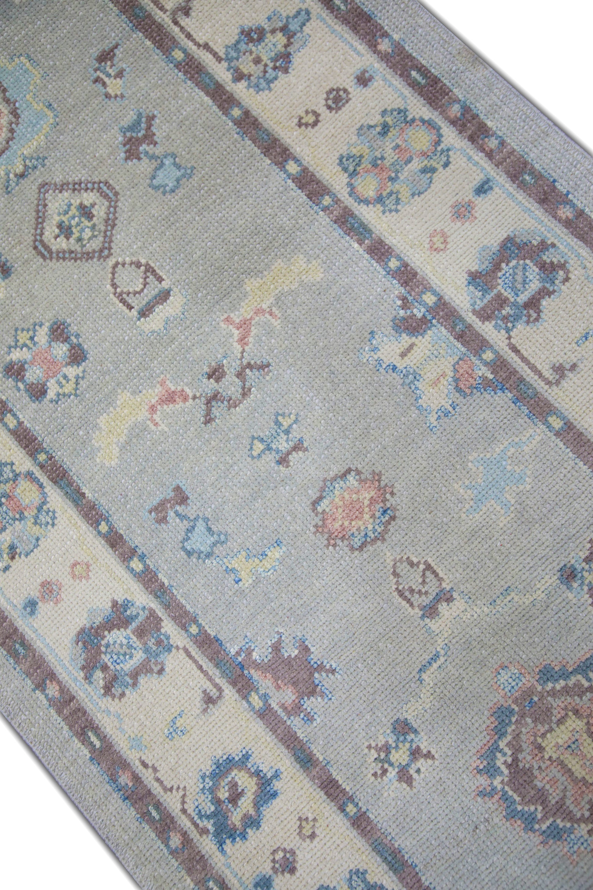 Turkish Oushak Rug 3'1" x 13'9" #5594