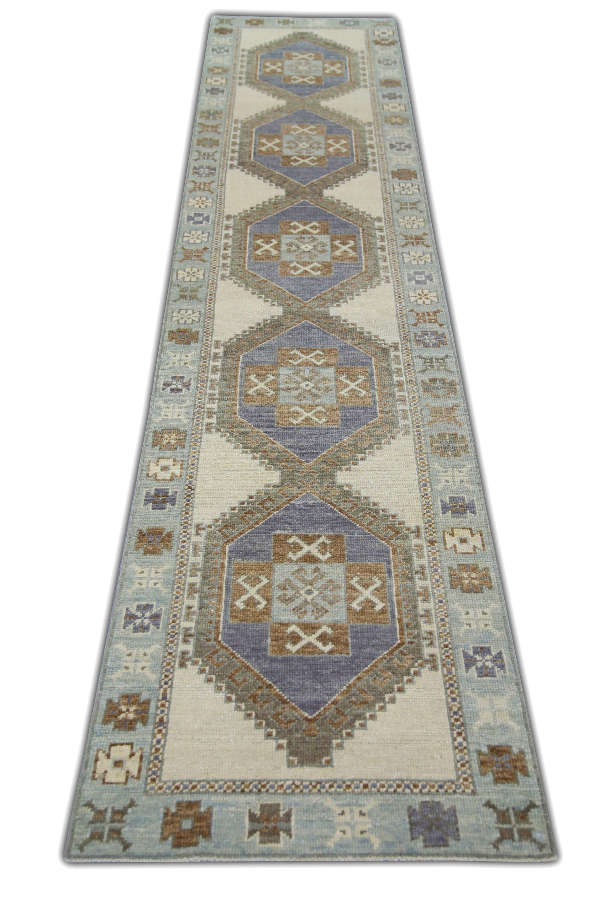 Turkish Oushak Rug 2'10" x 13'9" #5886
