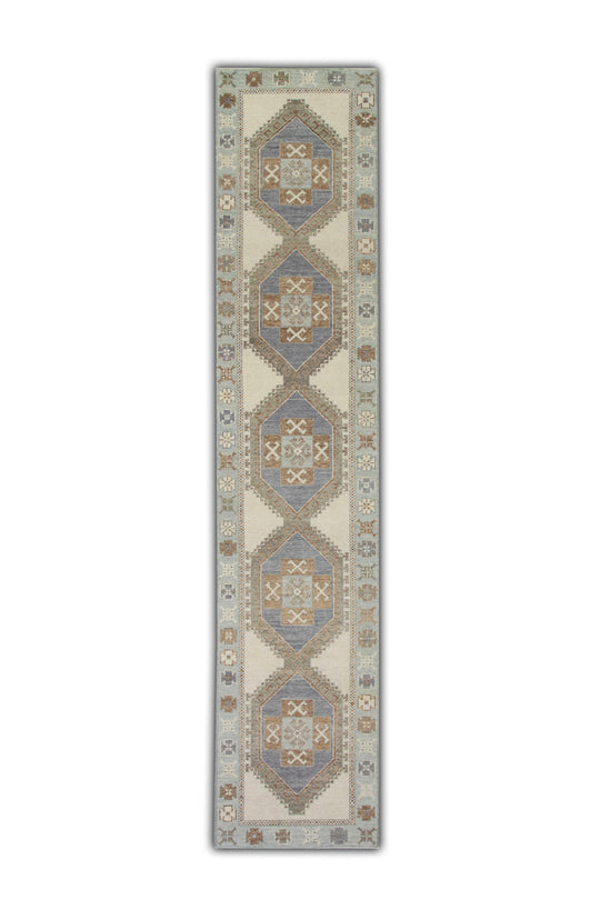 #5886 Turkish Oushak 2'10" x 13'9"