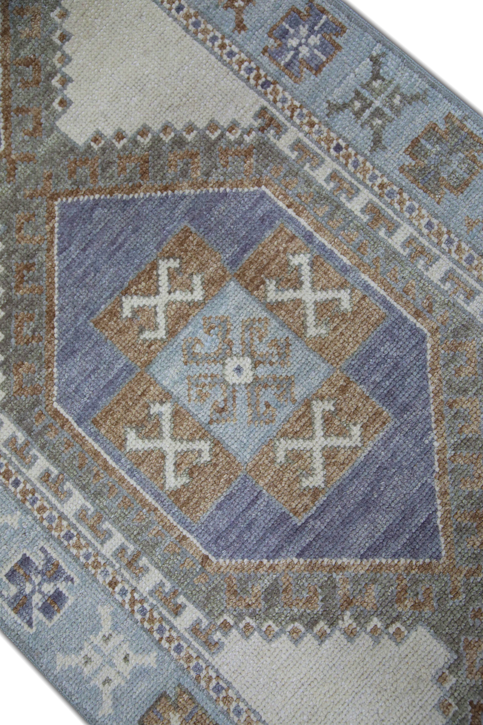 Turkish Oushak Rug 2'10" x 13'9" #5886