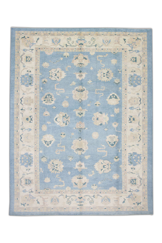 #2994 Turkish Oushak 9'1" x 12'3"