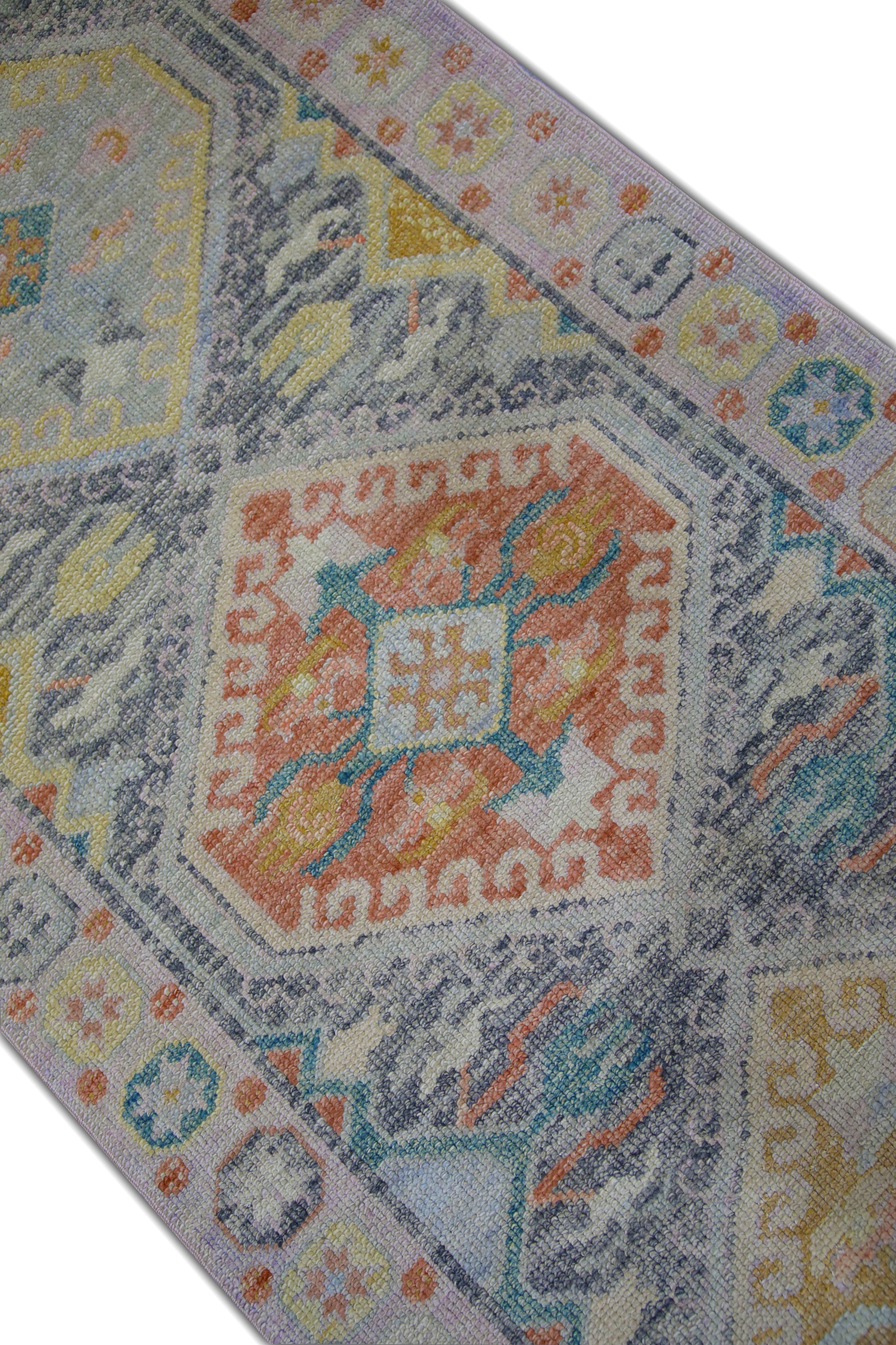Turkish Oushak Rug 3'1" x 11'5" #5935