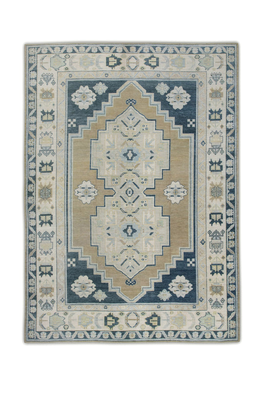 #6554 Turkish Antique Look Oushak 12'6" x 16'