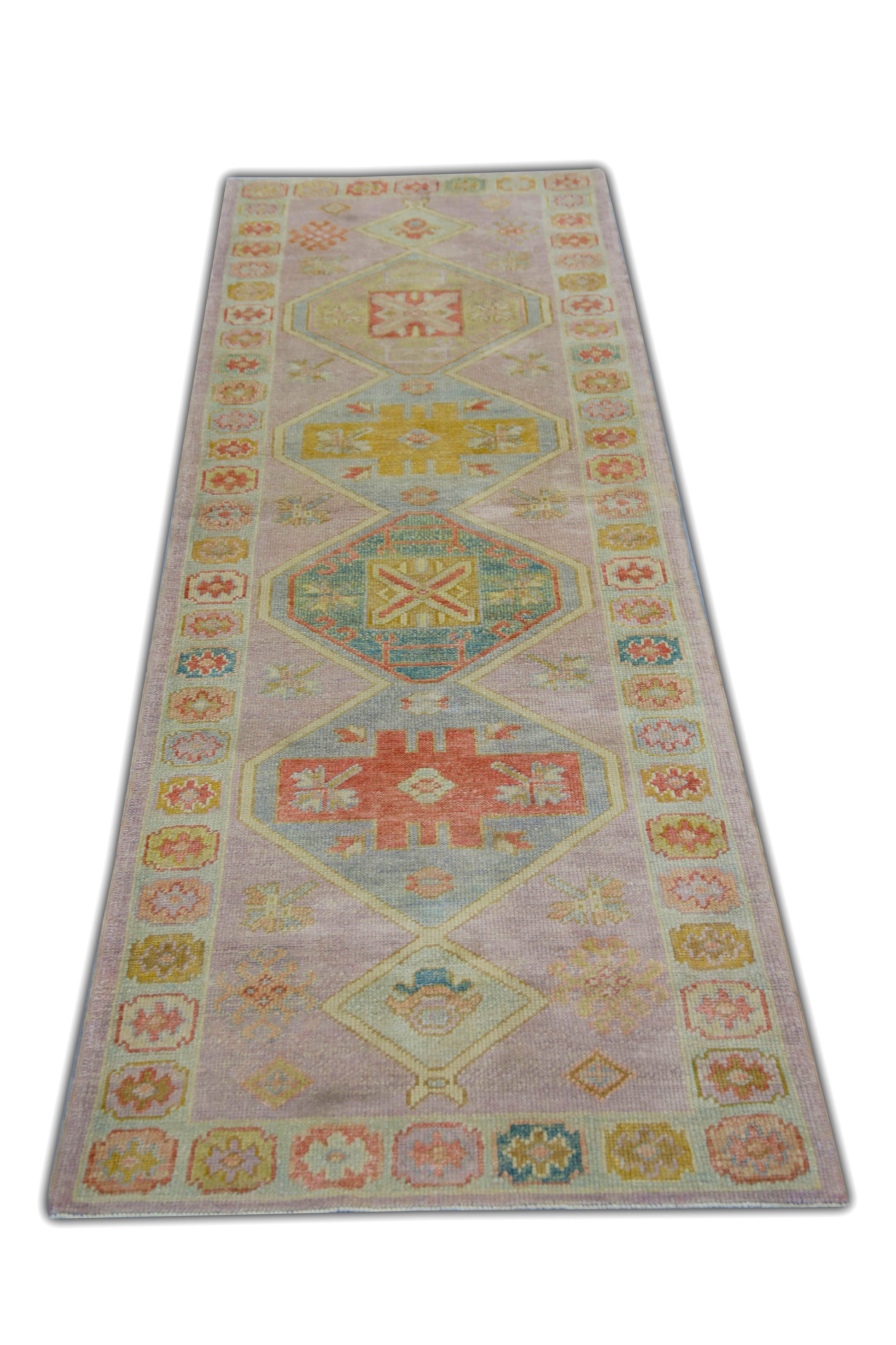 Turkish Oushak Rug 3'1" x 10'6" #5752
