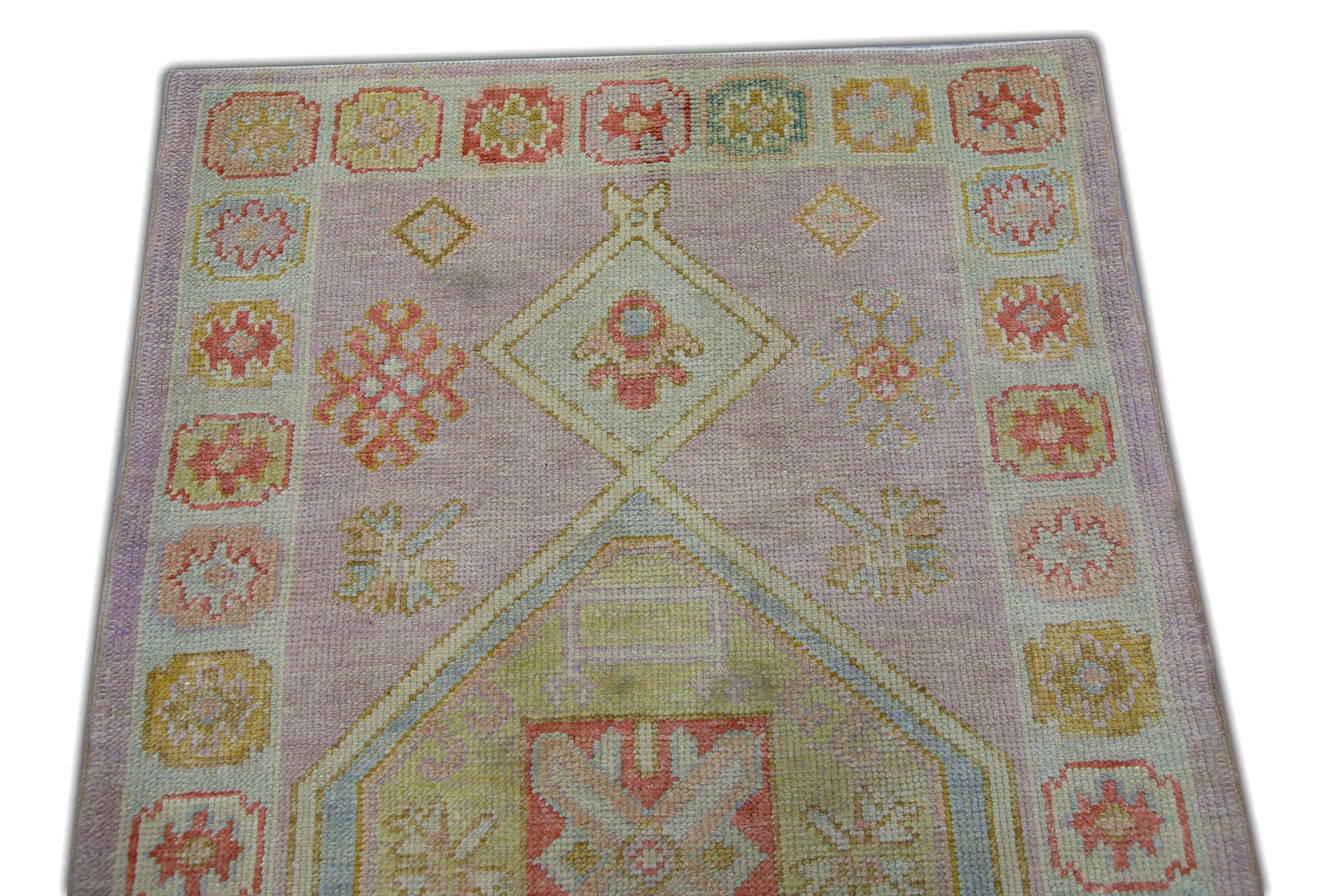 Turkish Oushak Rug 3'1" x 10'6" #5752