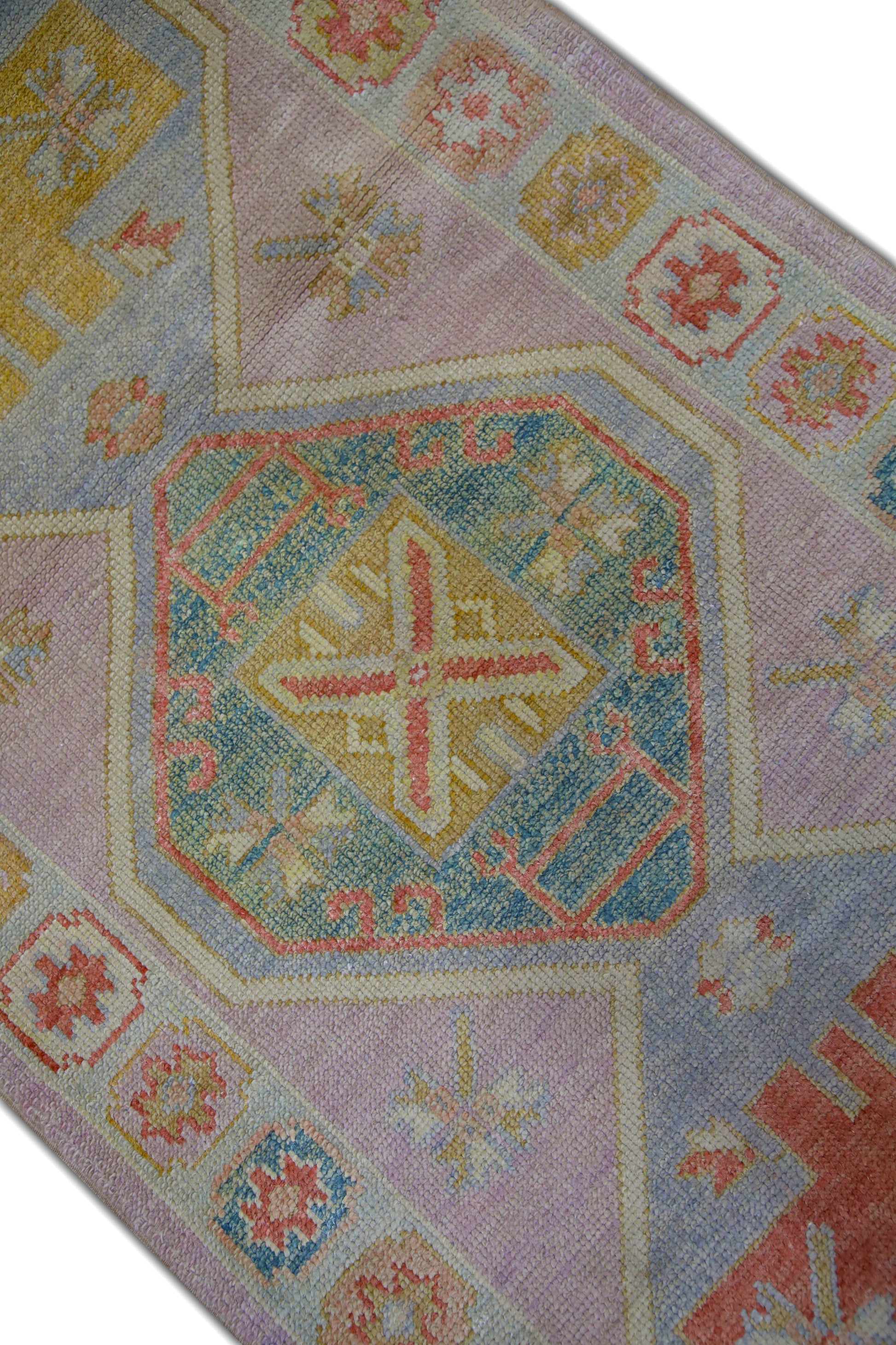 Turkish Oushak Rug 3'1" x 10'6" #5752