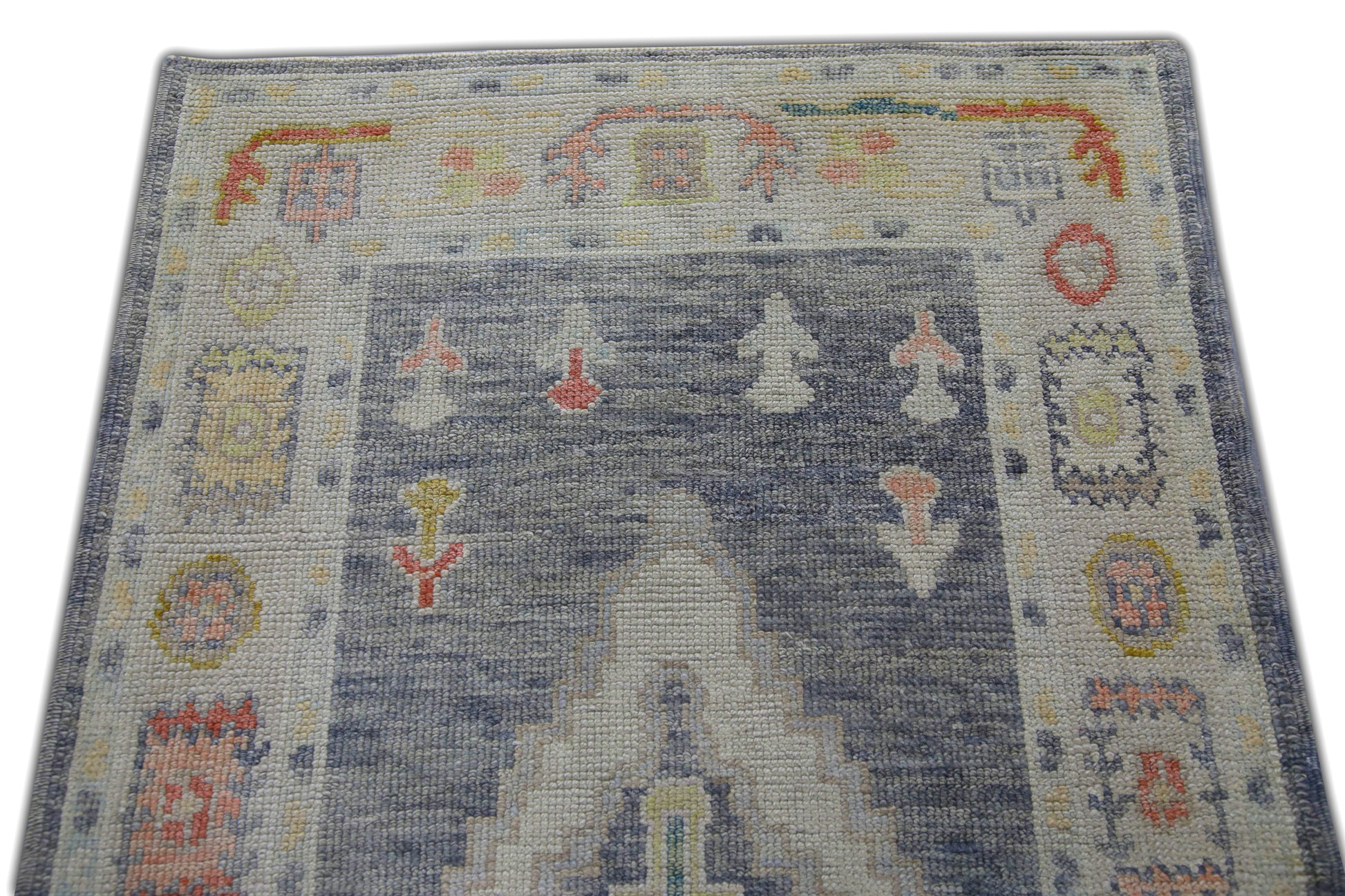 Turkish Oushak Rug 3' x 10'10" #5783
