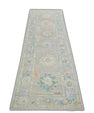 Turkish Oushak Rug 2'11" x 10'6" #5306