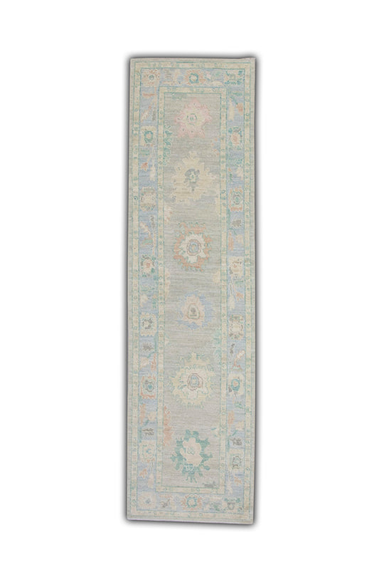 #5306 Turkish Oushak 2'11" x 10'6"