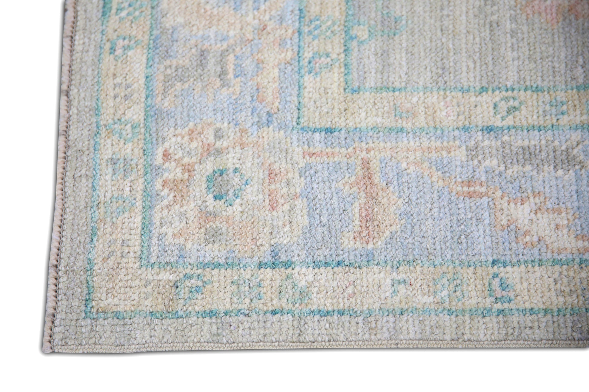 Turkish Oushak Rug 2'11" x 10'6" #5306