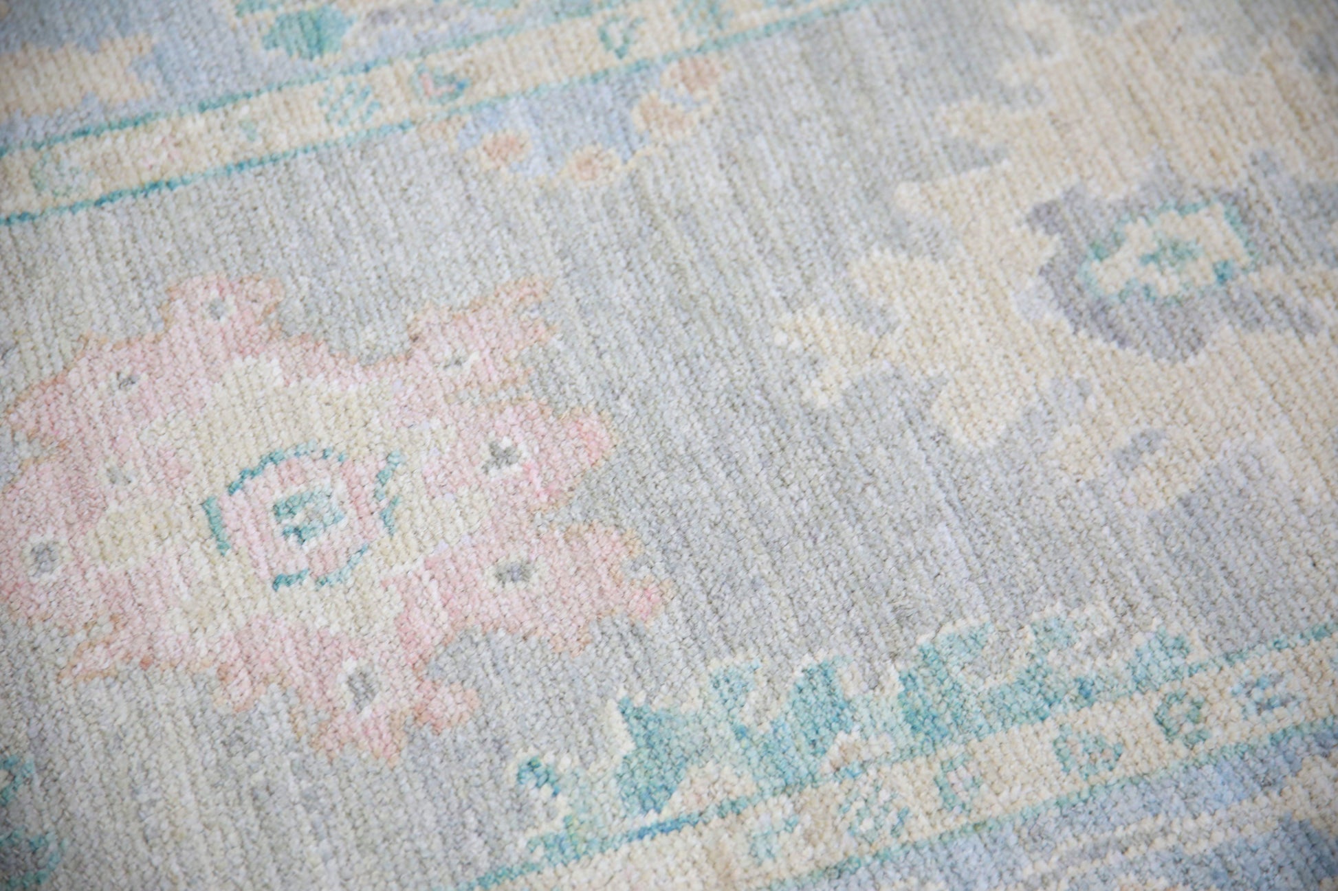 Turkish Oushak Rug 2'11" x 10'6" #5306