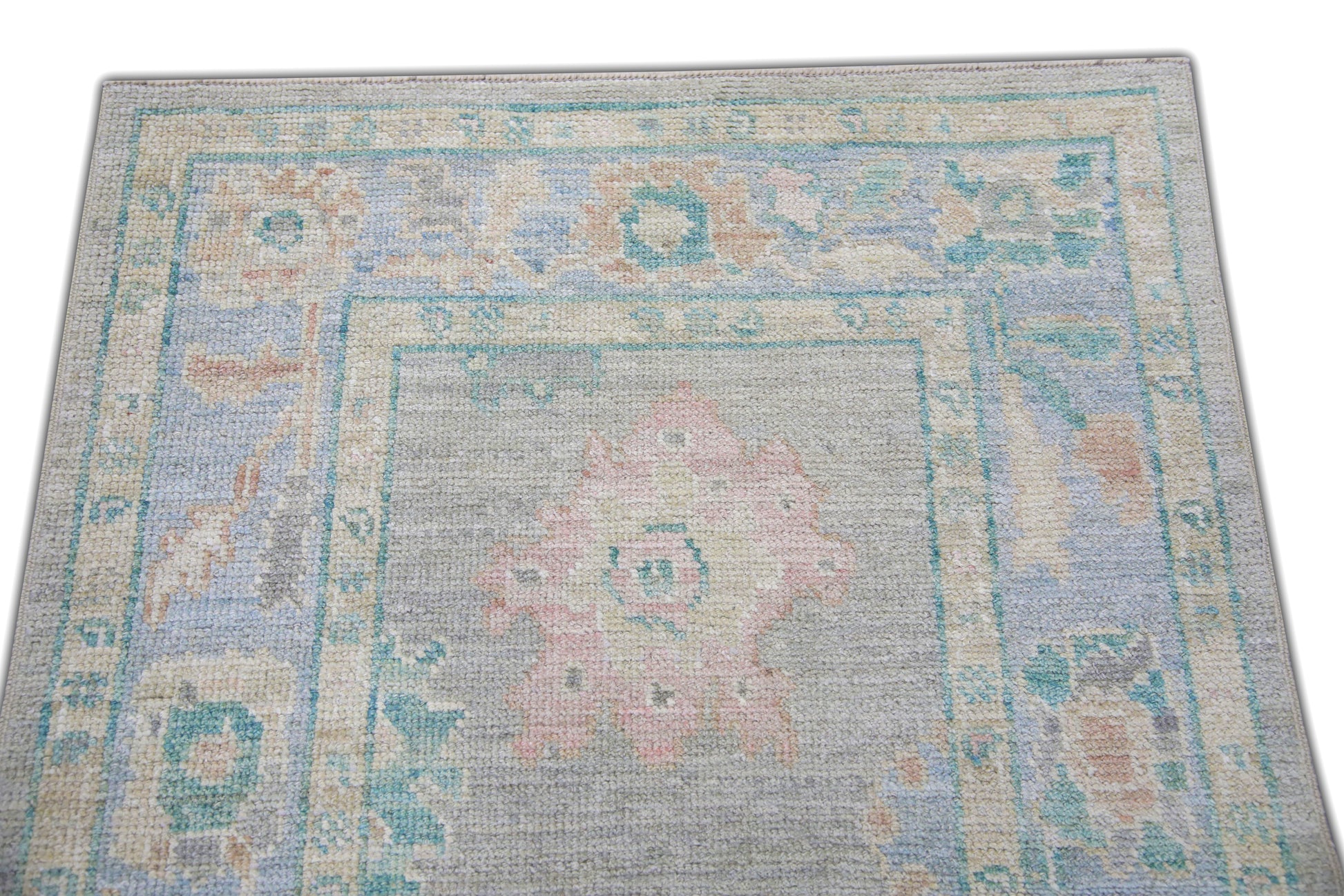 Turkish Oushak Rug 2'11" x 10'6" #5306