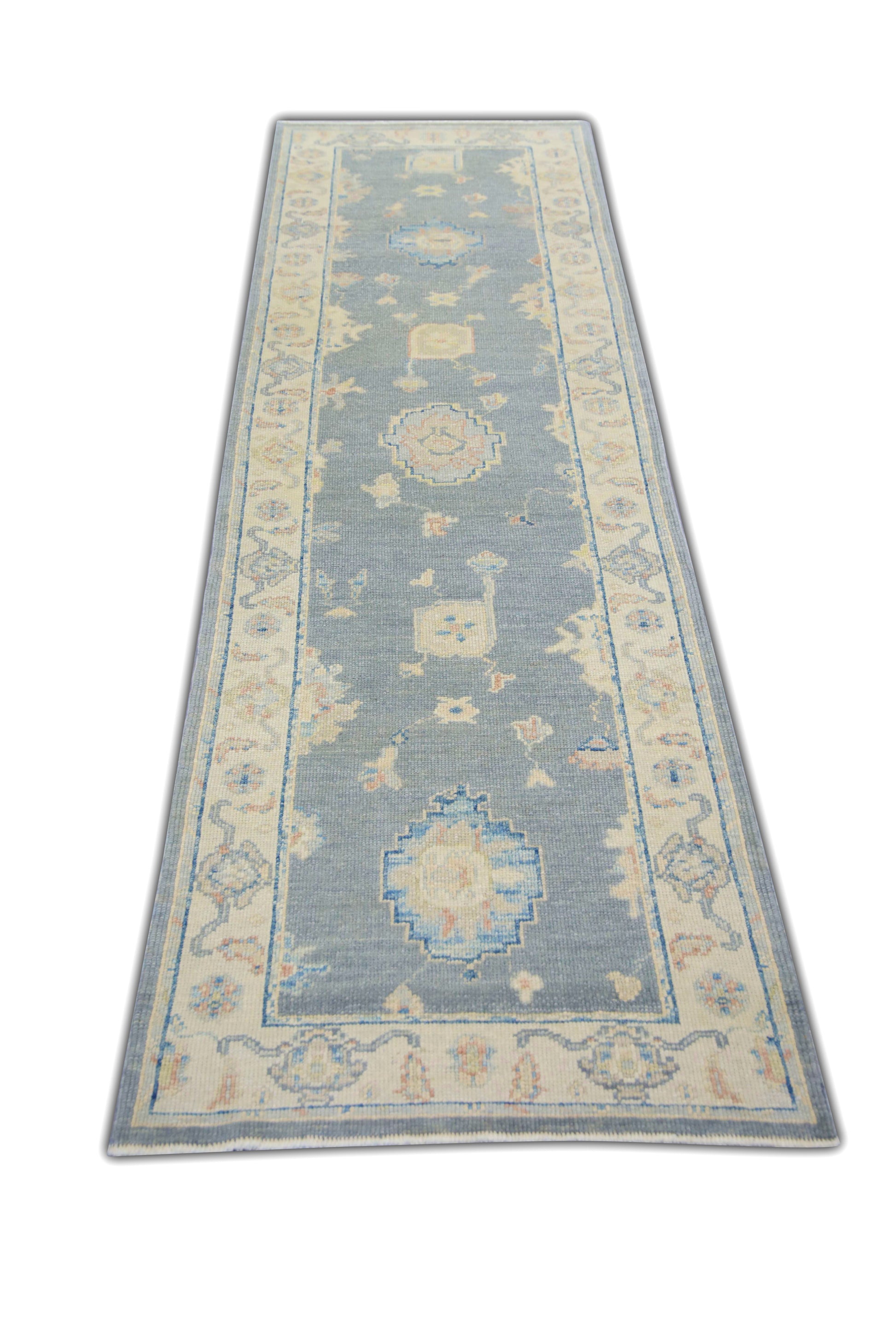 Turkish Oushak Rug 3'1" x 11'7" #5585