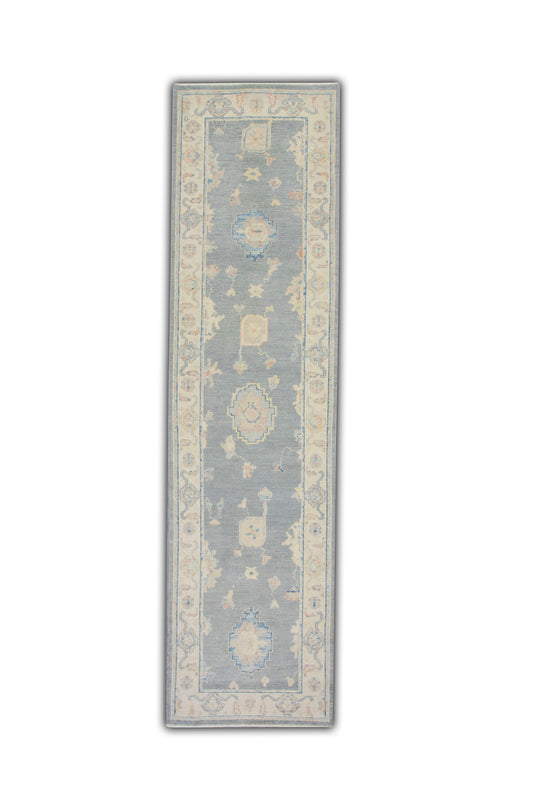 #5585 Turkish Oushak 3'1" x 11'7"