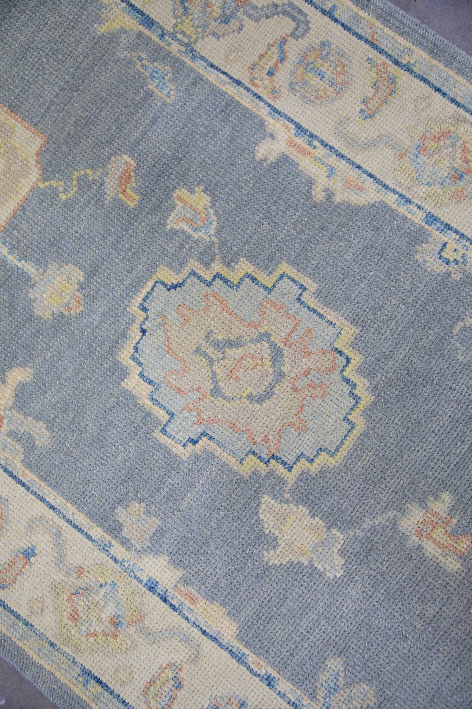Turkish Oushak Rug 3'1" x 11'7" #5585