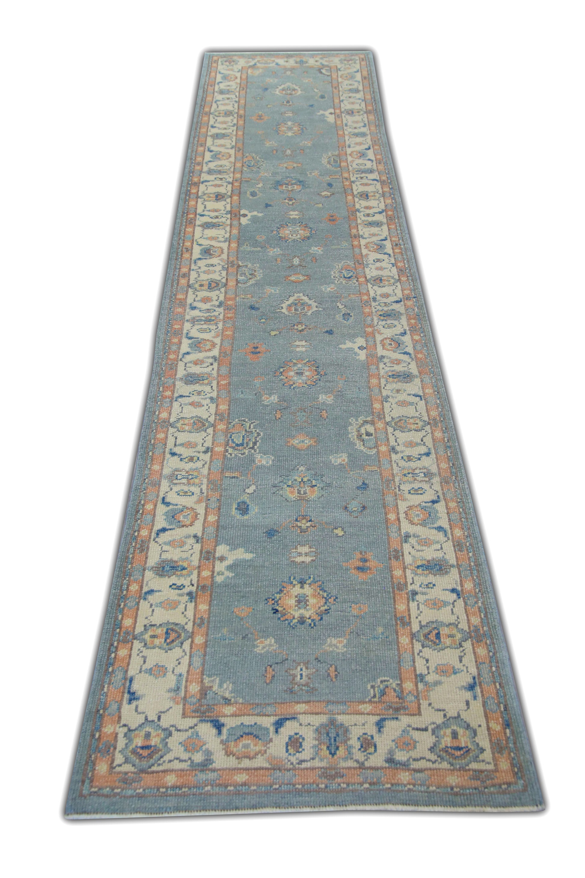 Turkish Oushak Rug 3'1" x 14'4" #5473