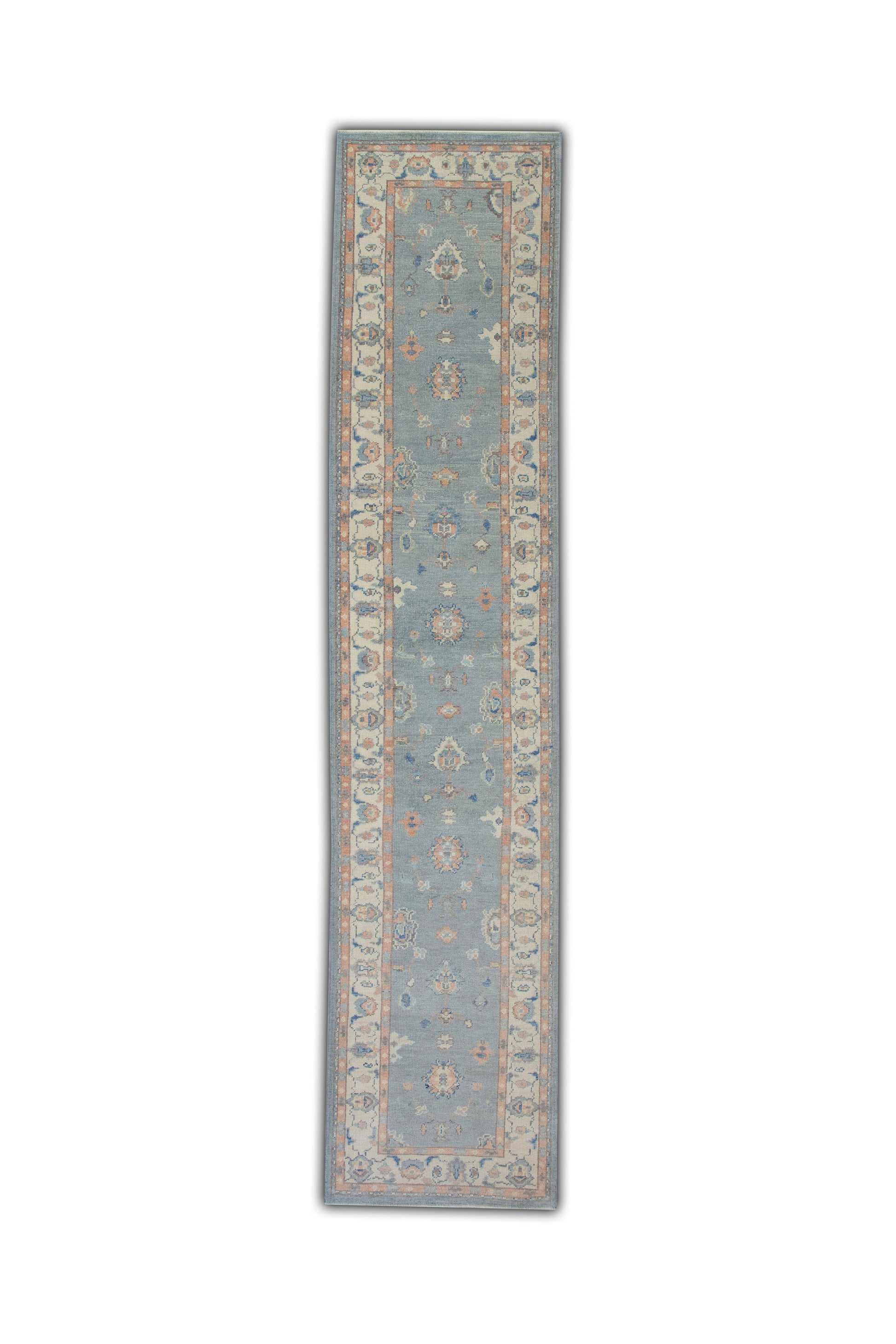 Turkish Oushak Rug 3'1" x 14'4" #5473