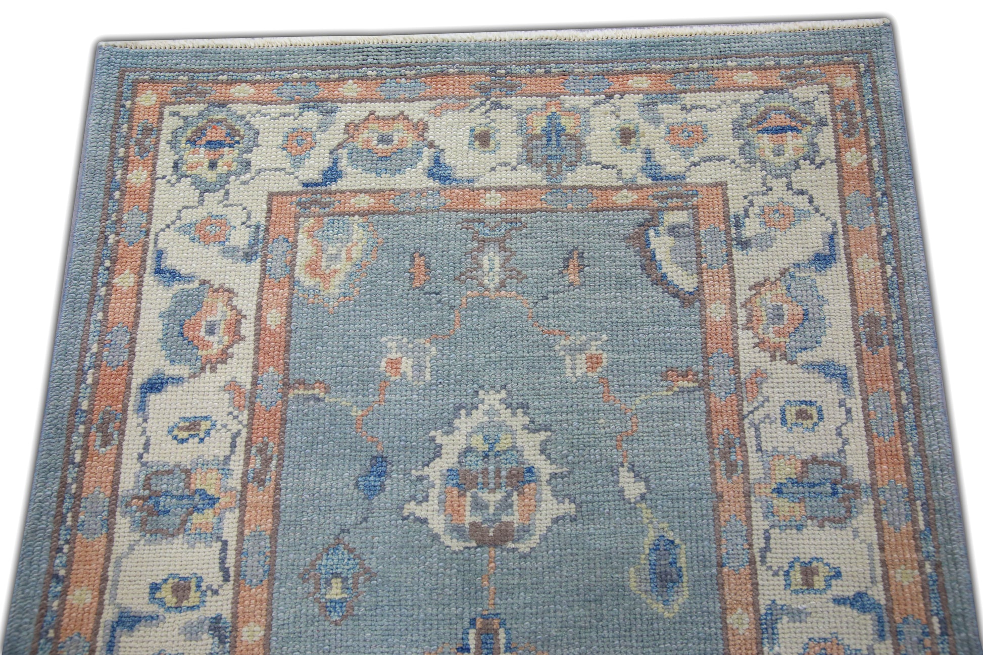Turkish Oushak Rug 3'1" x 14'4" #5473