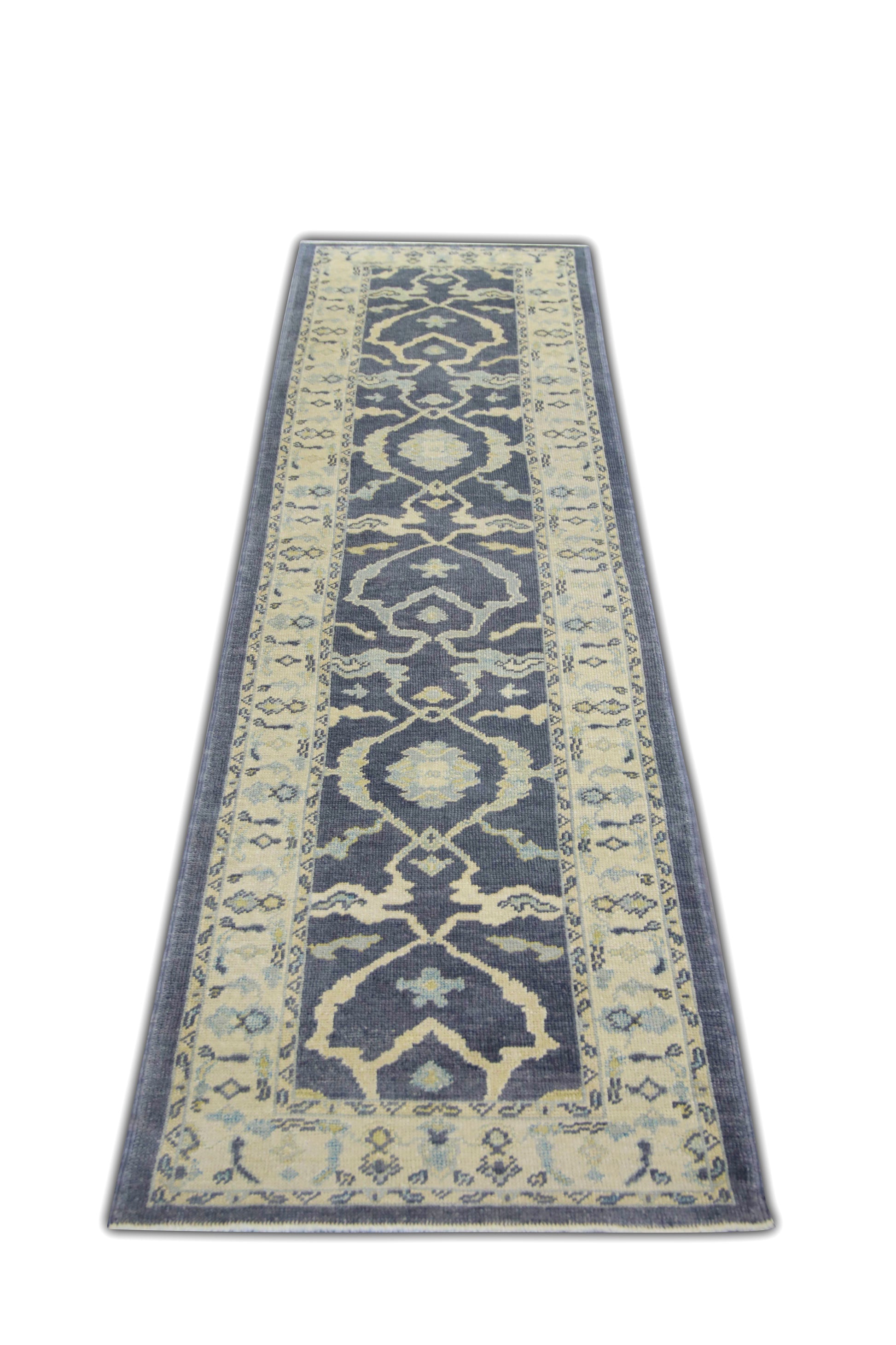 Turkish Oushak Rug 2'10" x 11'4" #5416