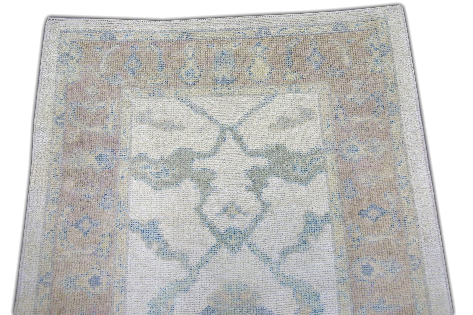 Turkish Oushak Rug 3'1" x 11'10" #5012