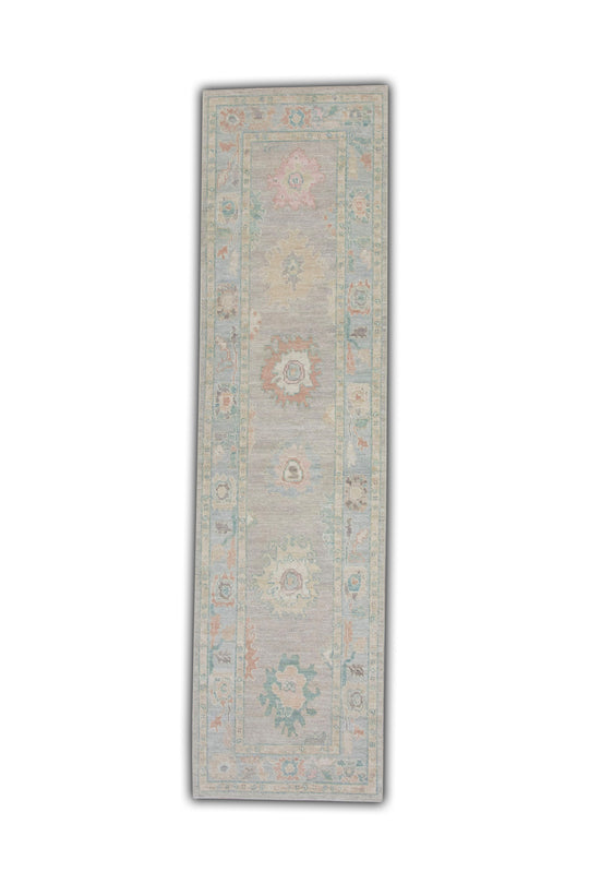 #5279 Turkish Oushak 2'10" x 10'6"