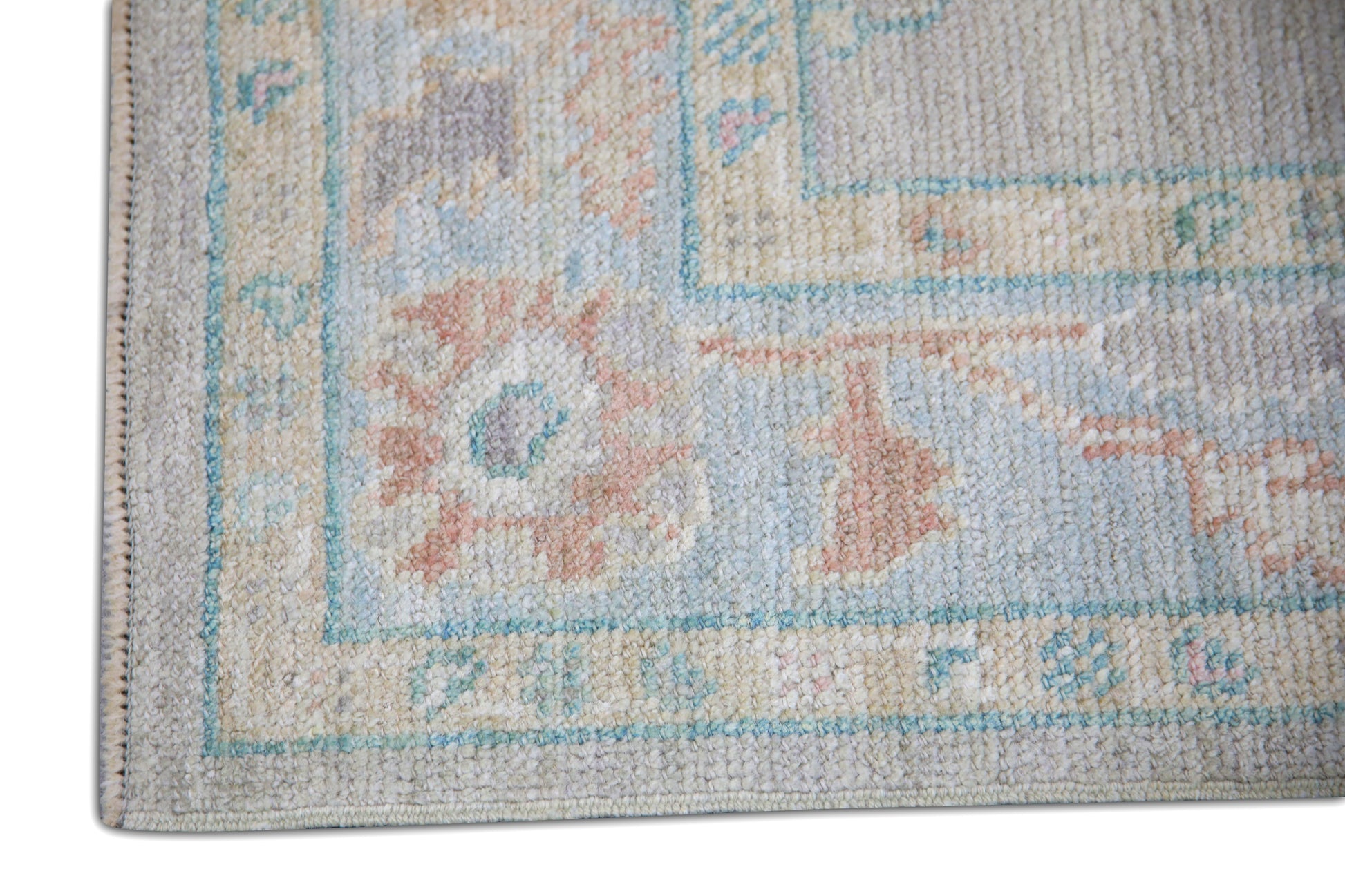 Turkish Oushak Rug 2'10" x 10'6" #5279