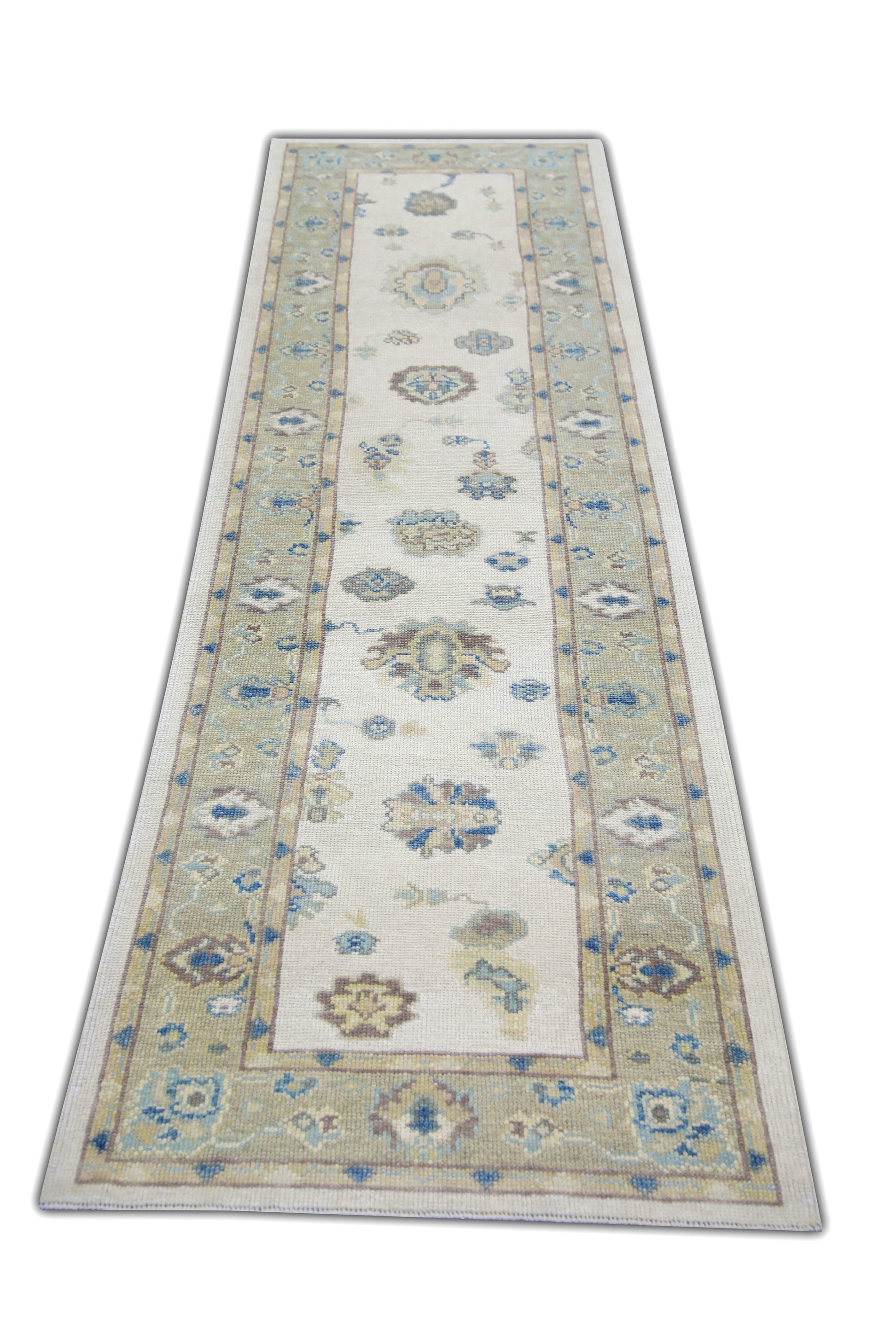 Turkish Oushak Rug 3'1" x 11'5" #5002