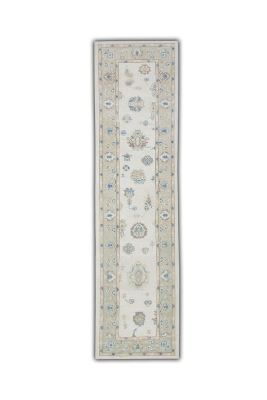 #5002 Turkish Oushak 3'1" x 11'5"