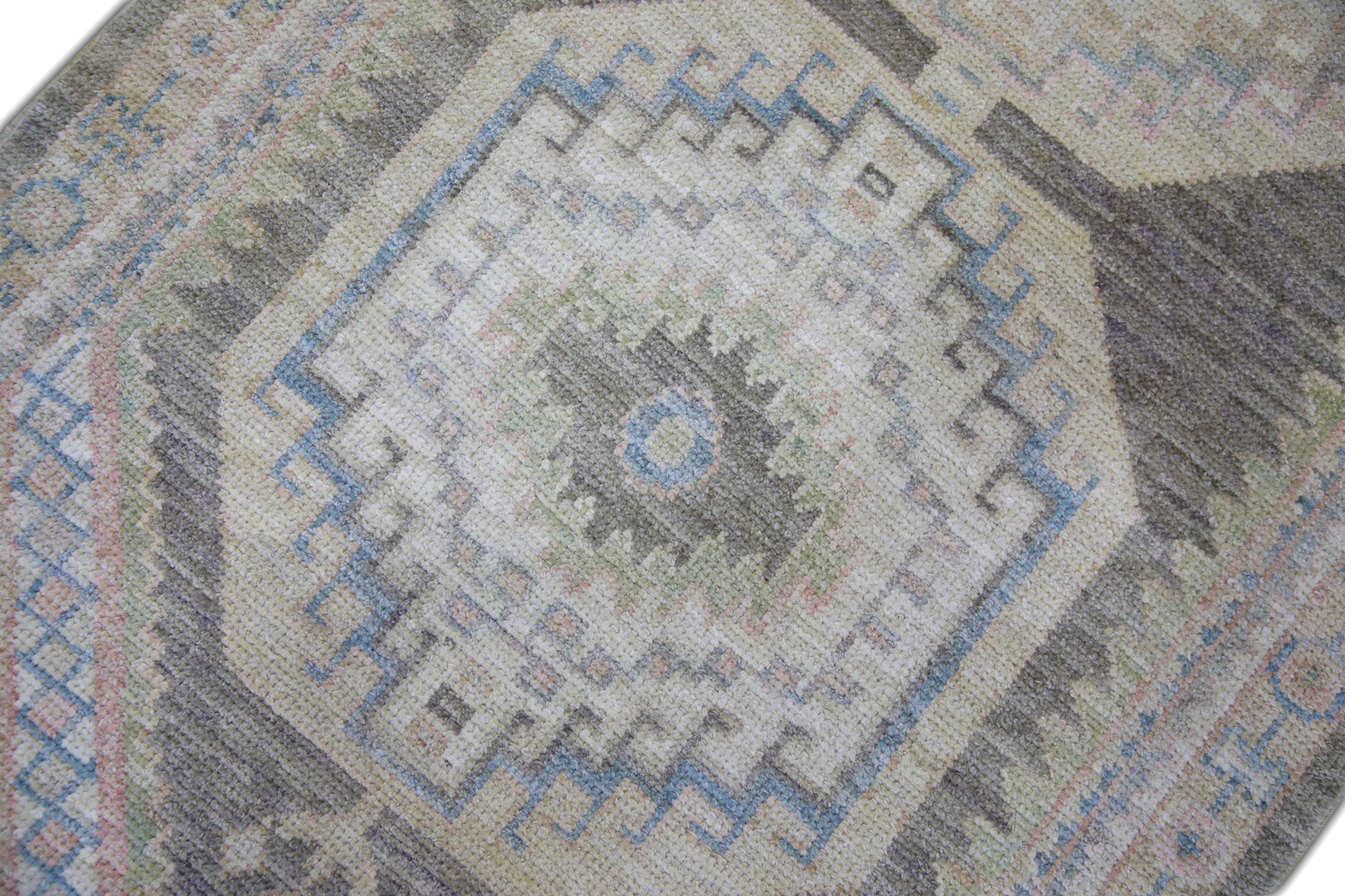 Turkish Oushak Rug 2'10" x 10'6" #5256