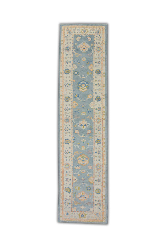 #5583 Turkish Oushak 3' x 12'7"