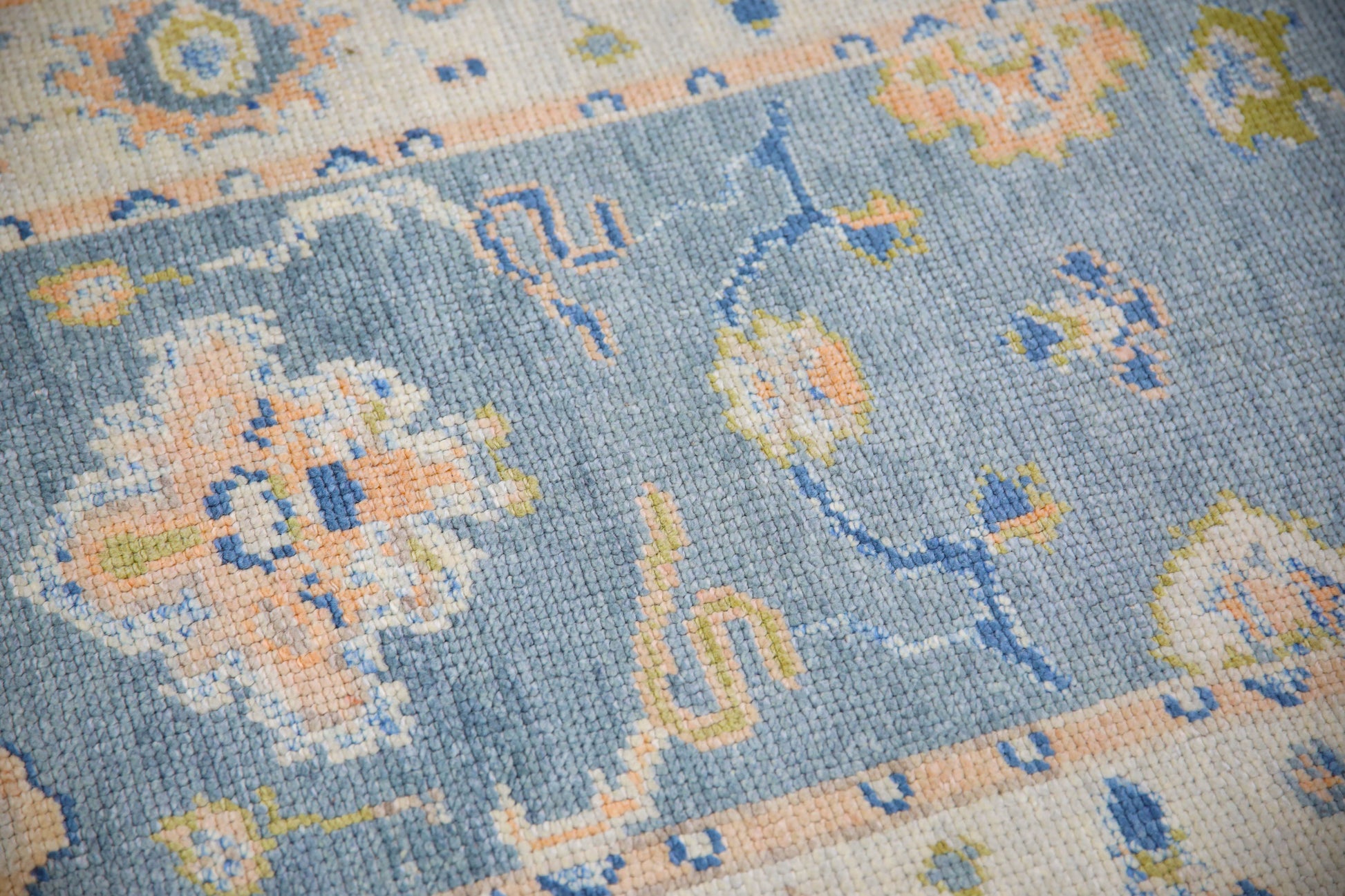 Turkish Oushak Rug 3' x 12'7" #5583