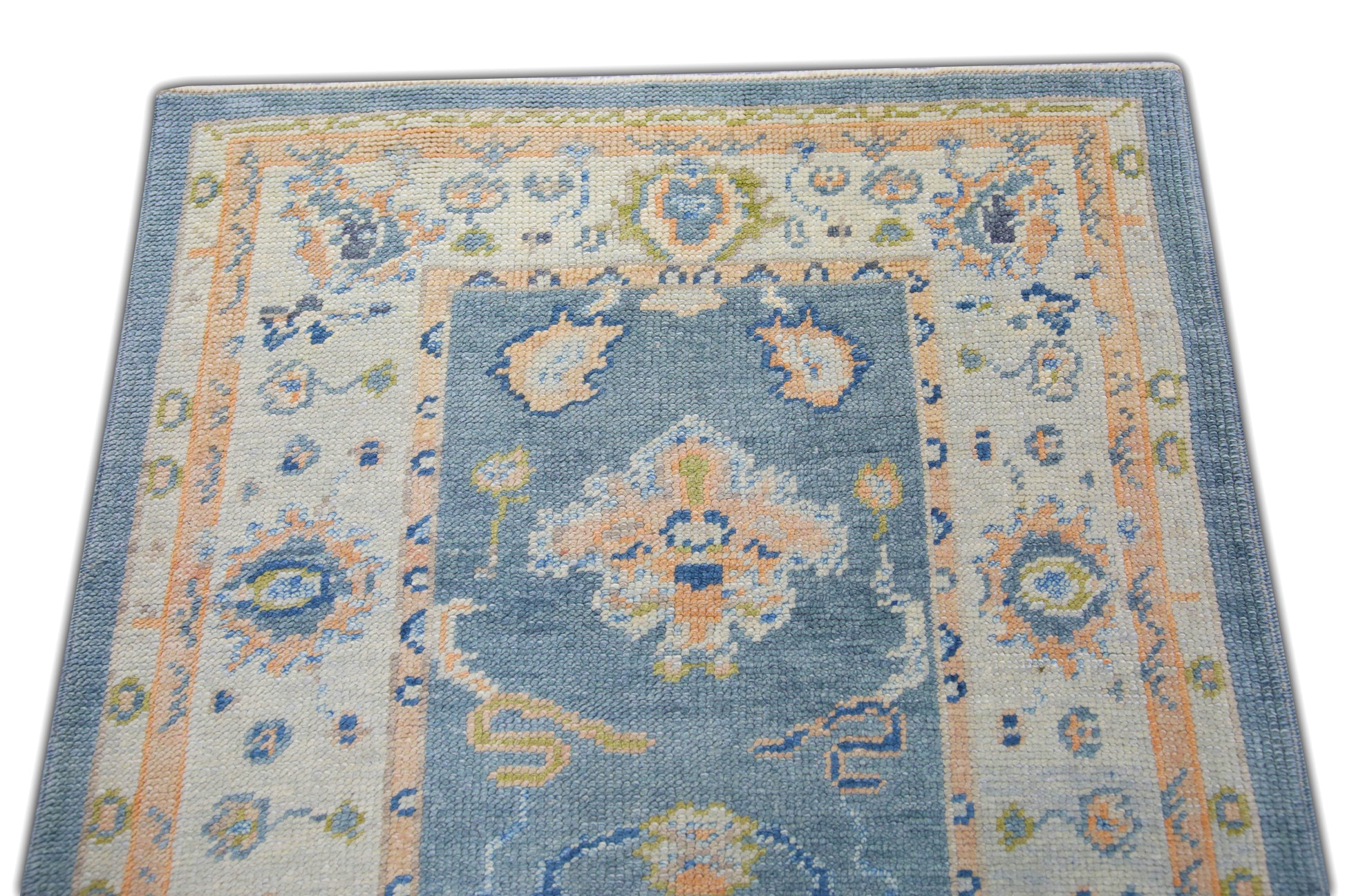 Turkish Oushak Rug 3' x 12'7" #5583