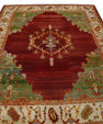 Turkish Old Wool Oushak Rug 12'10" x 15'11"  #103