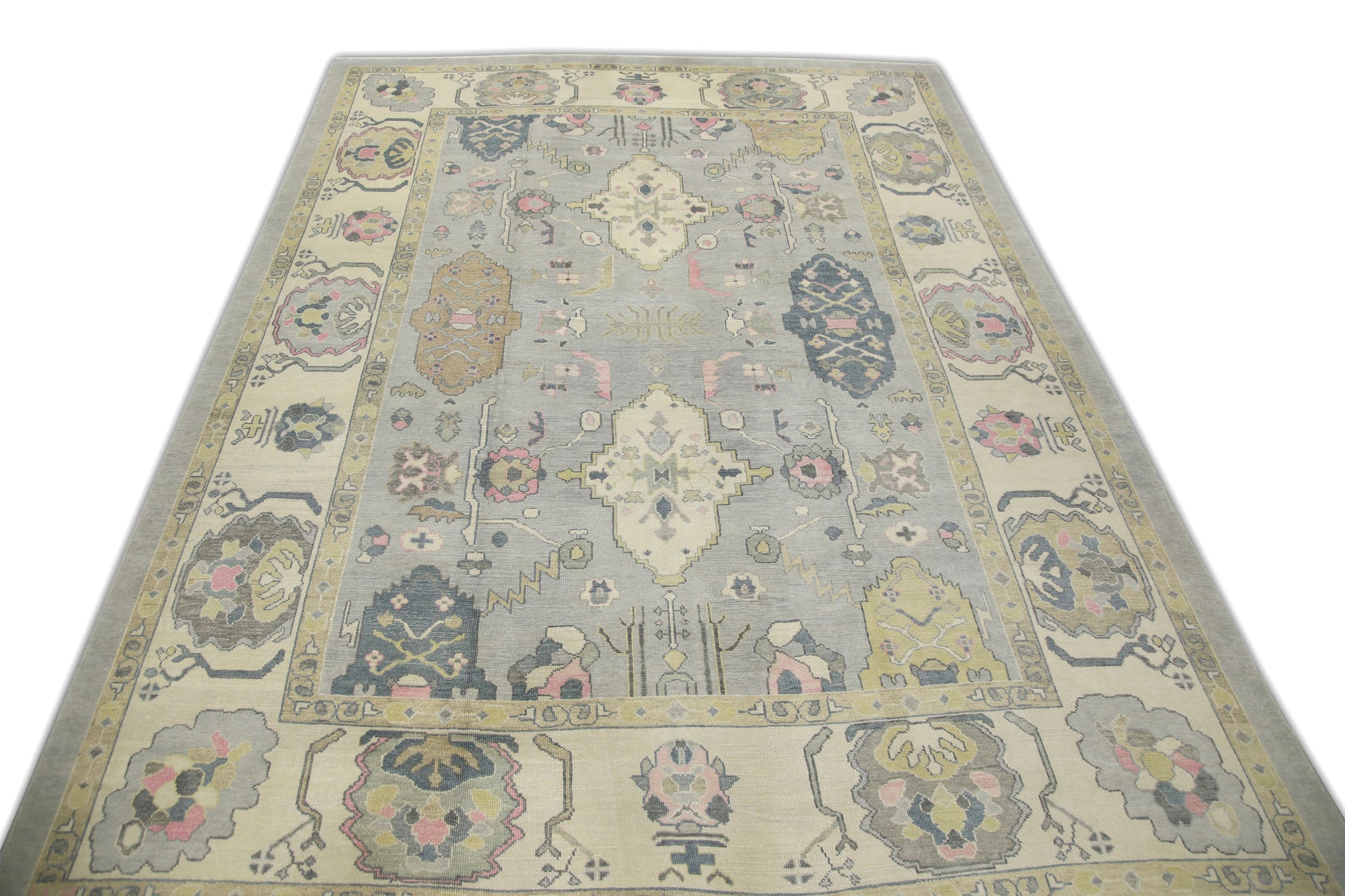 Turkish Oushak Rug 12'1" x 16' #2108