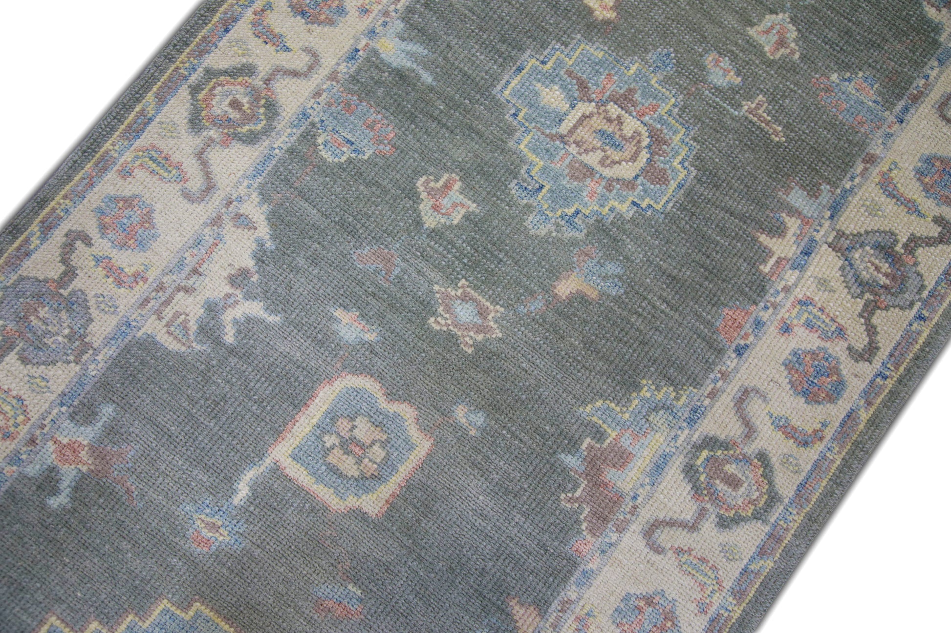 Turkish Oushak Rug 3'1" x 12'5" #5008